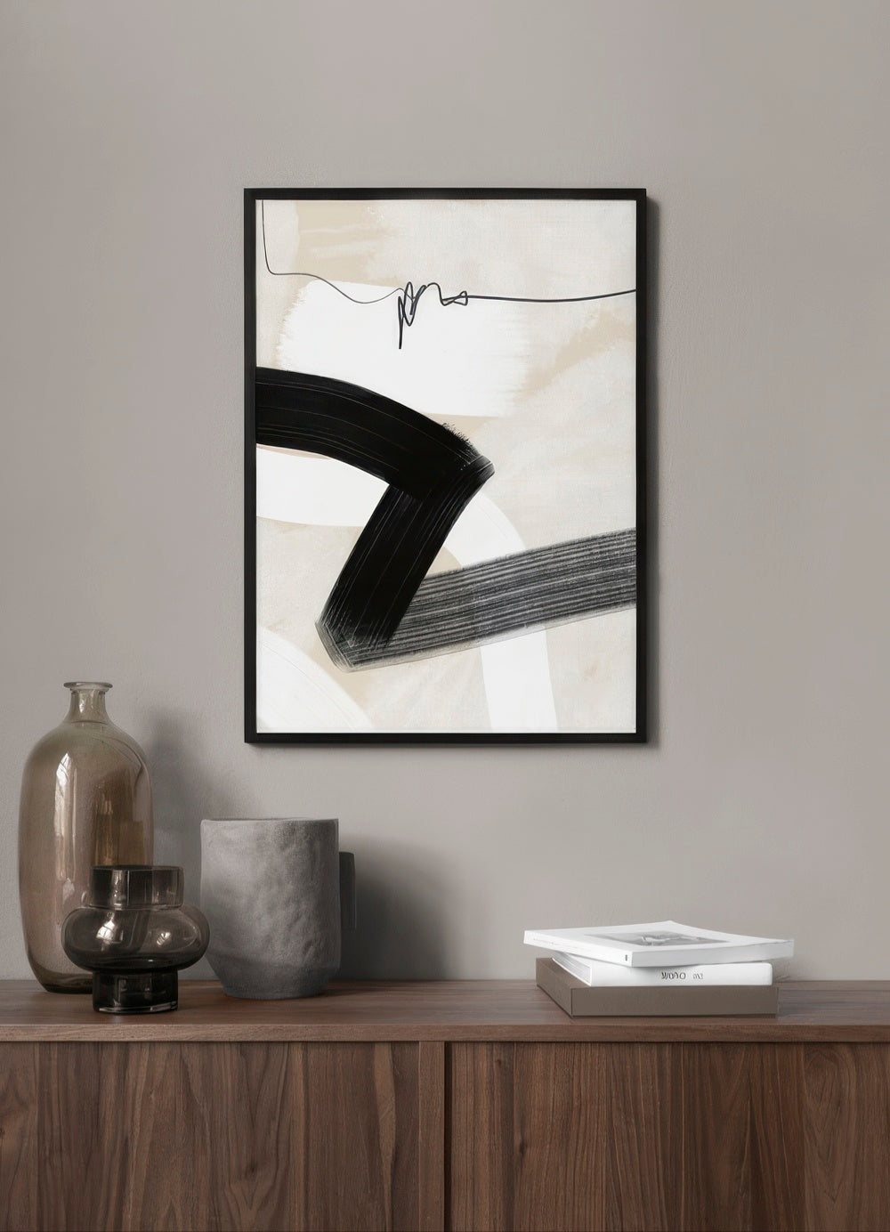 Abstract Wave No2 Print