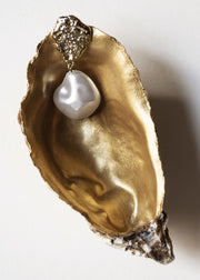 Golden Seashell Print