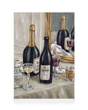 Midnight in Provence Canvas print