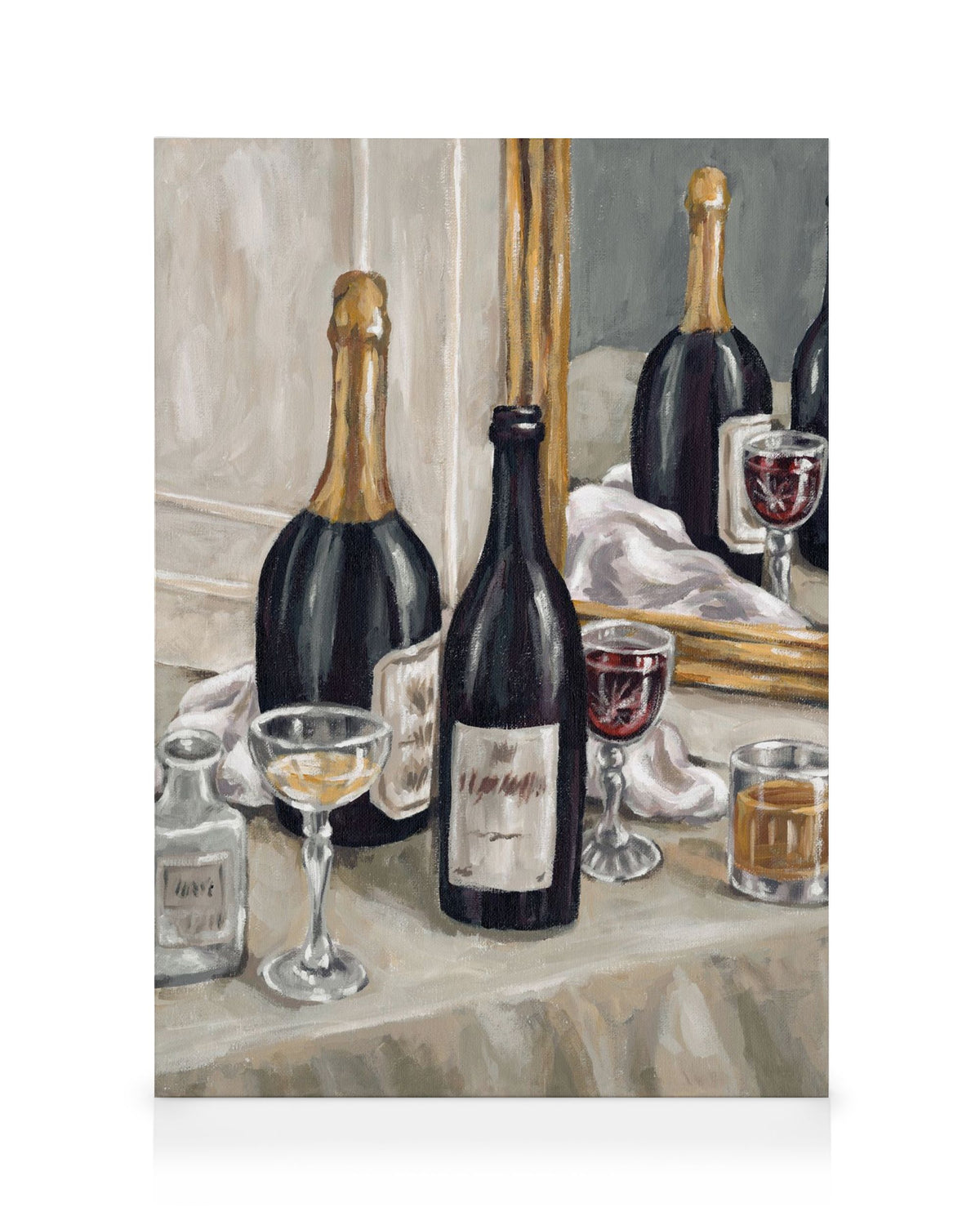 Midnight in Provence Canvas print