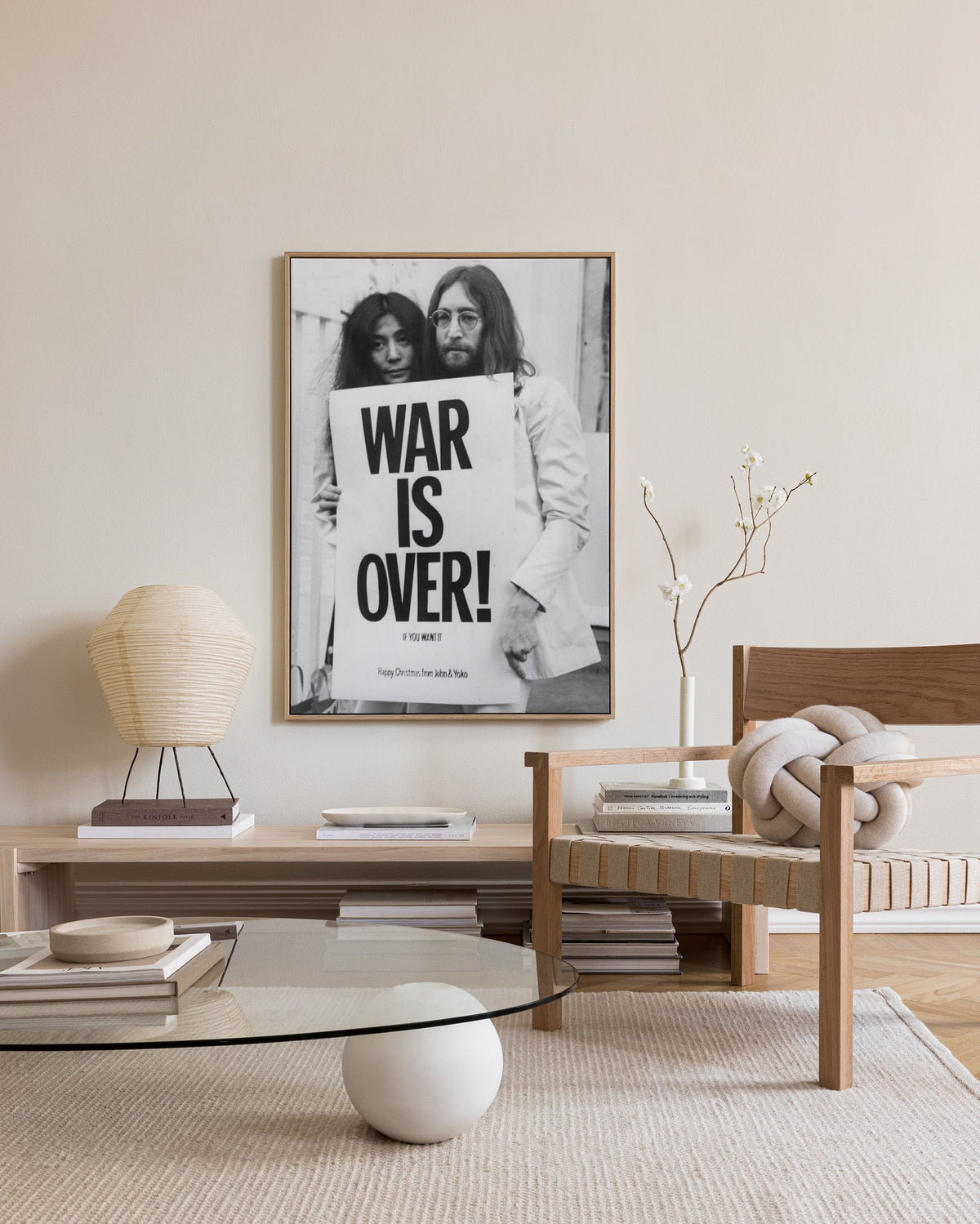 War is Over Canvas print