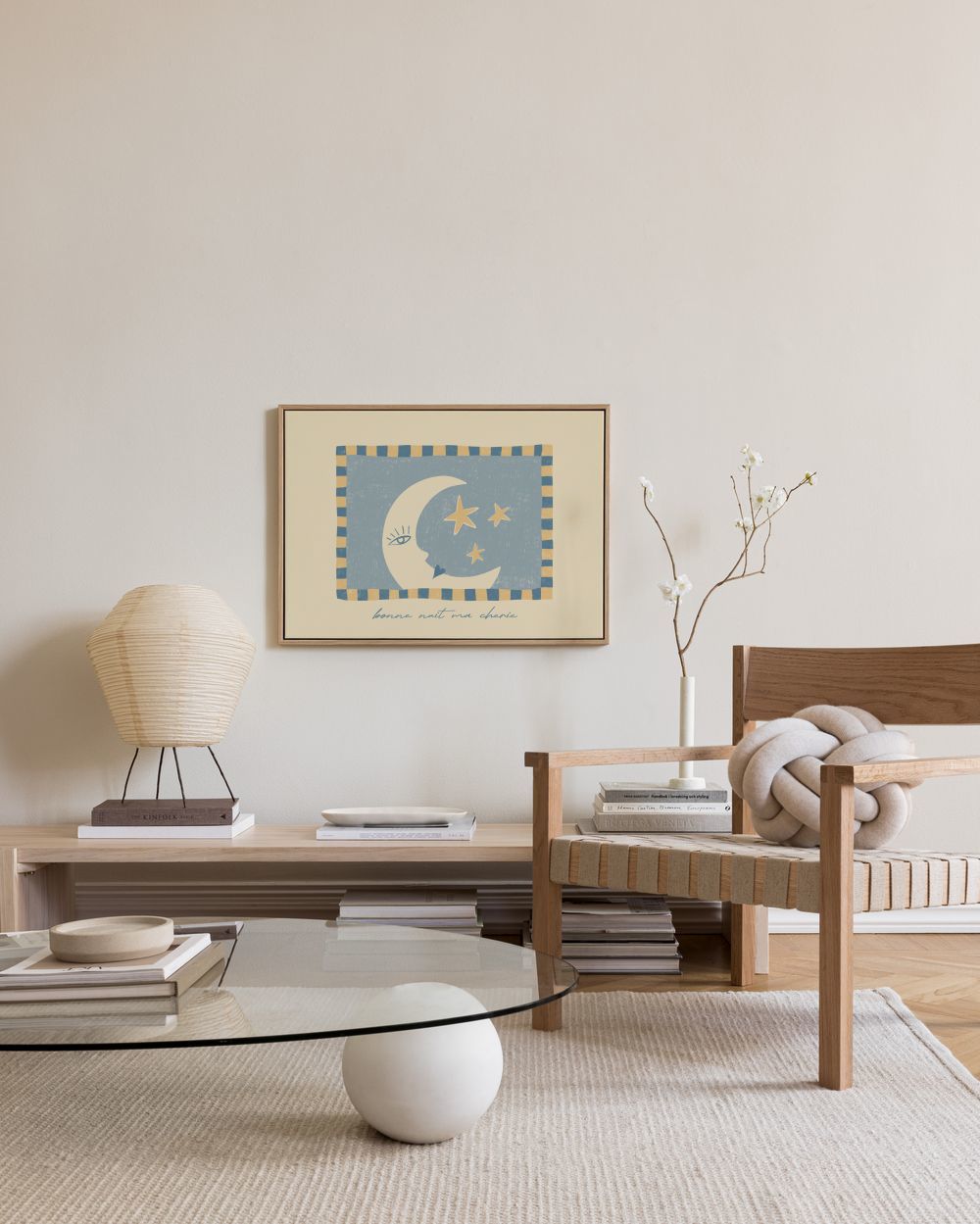 We Made Something Nice - Bonne Nuit Ma Cherie Canvas print