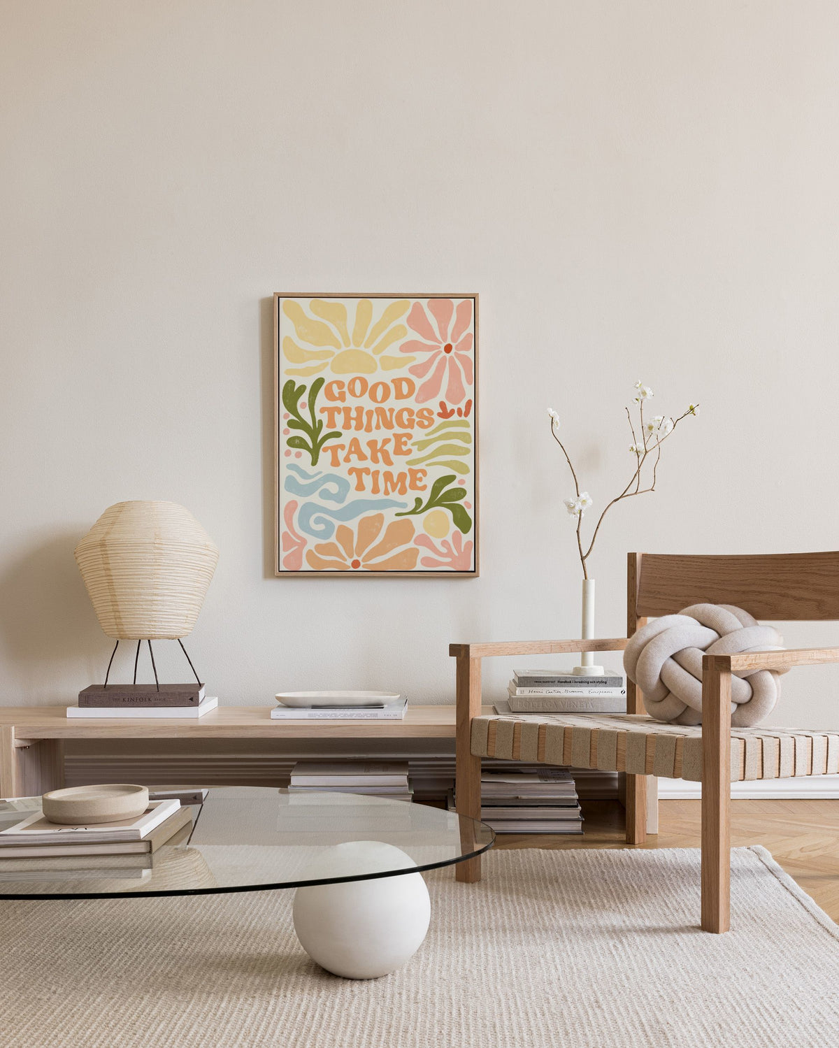 Good Things in Pastel Canvas print