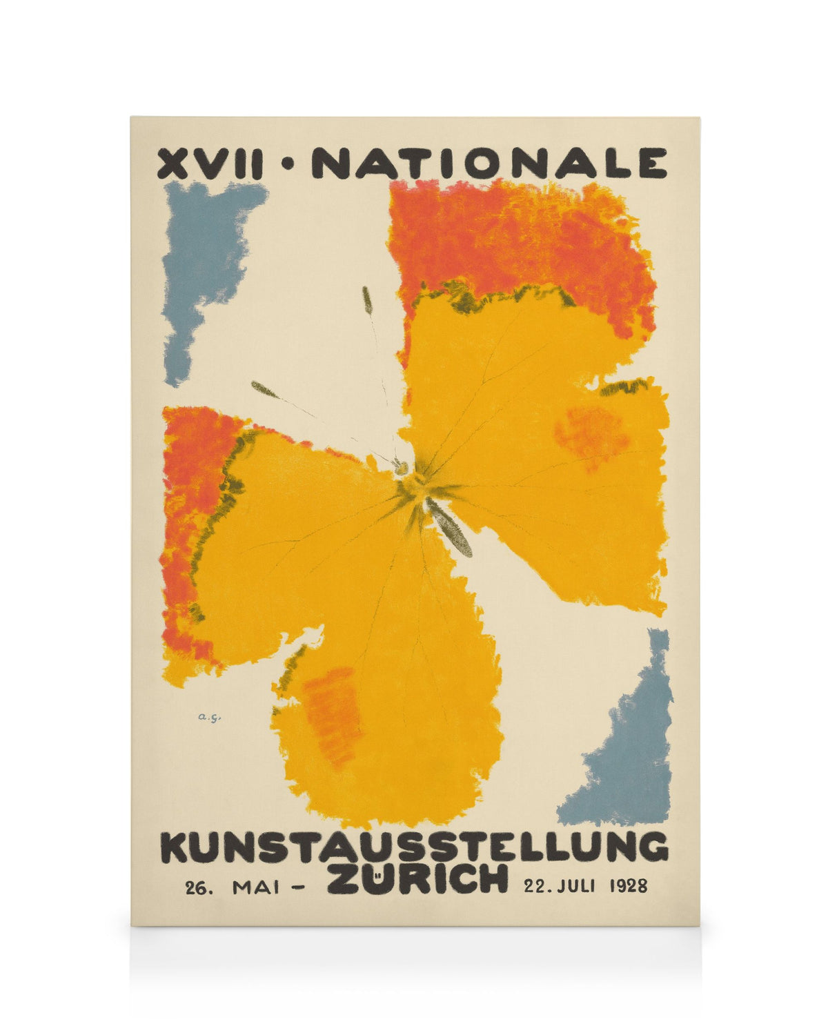 17th National Art Exhibition Canvas print
