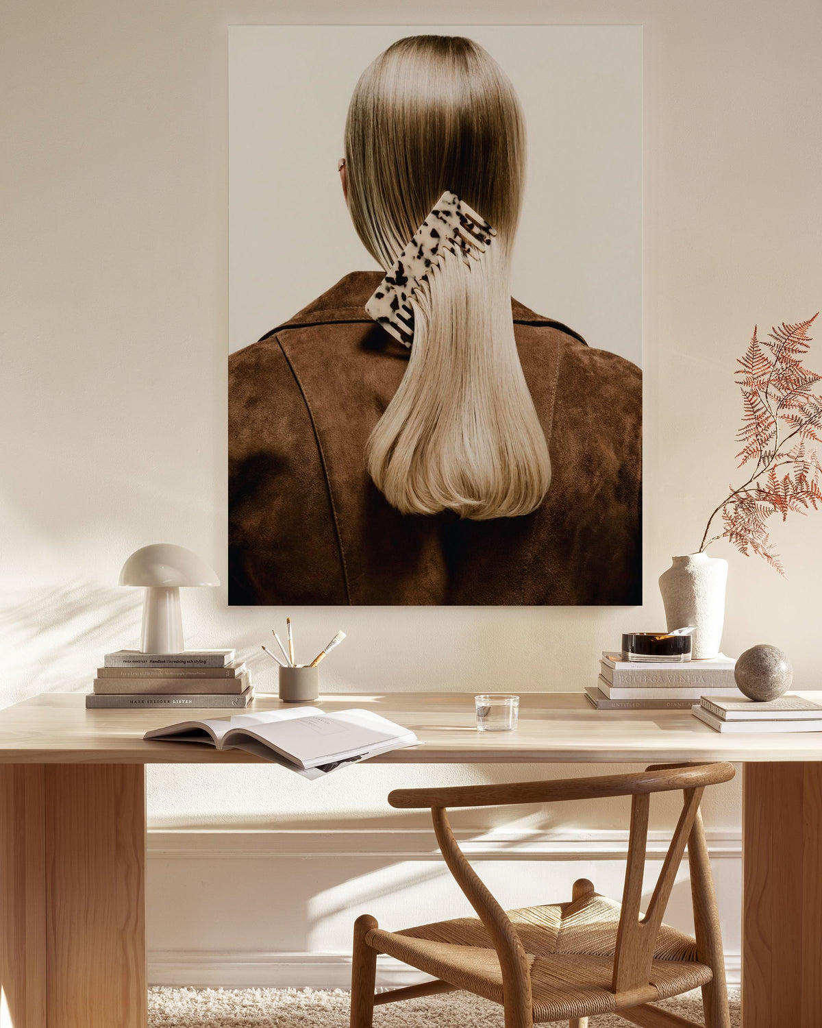 Still Back Canvas print