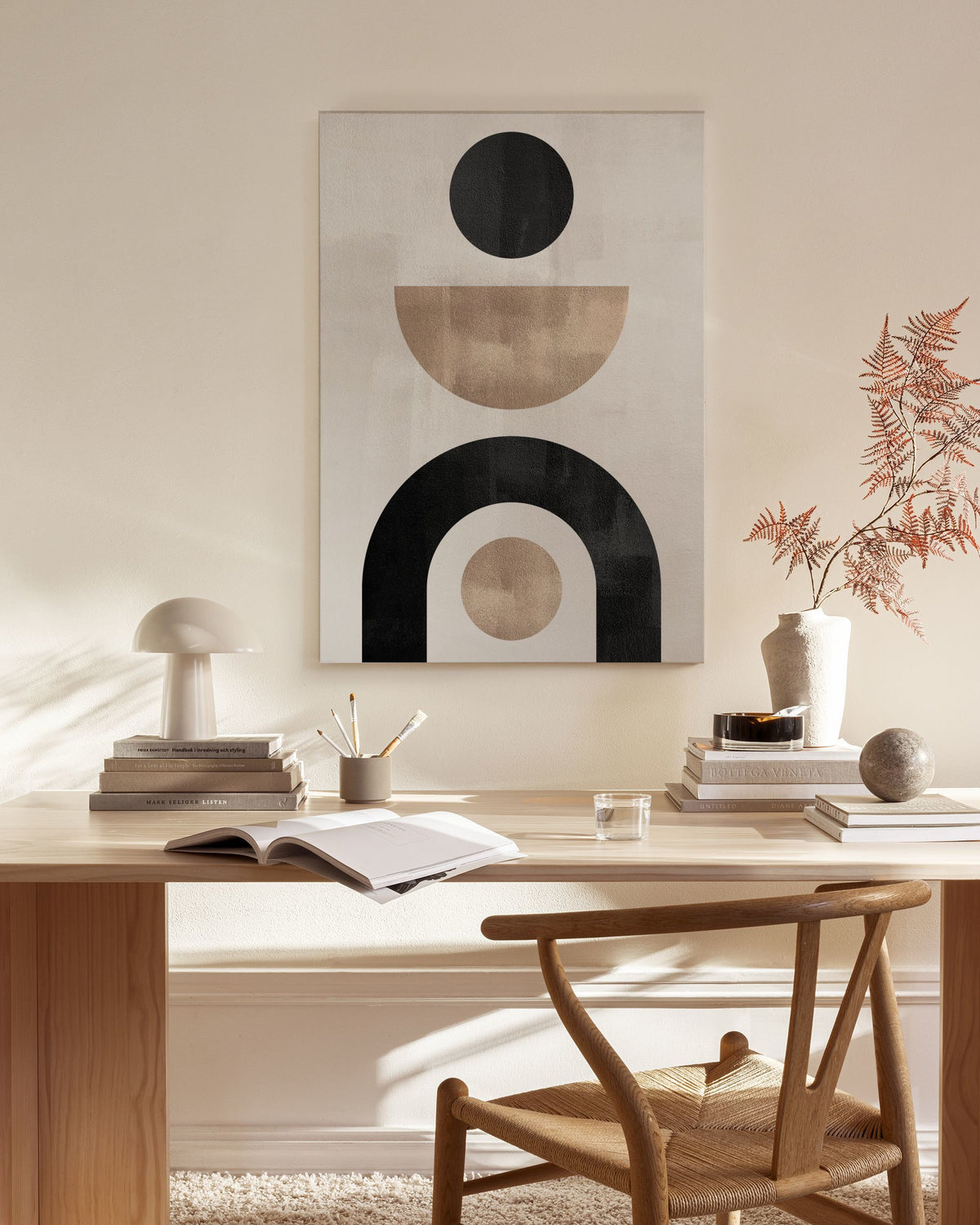 Berlin Shapes No1 Canvas print