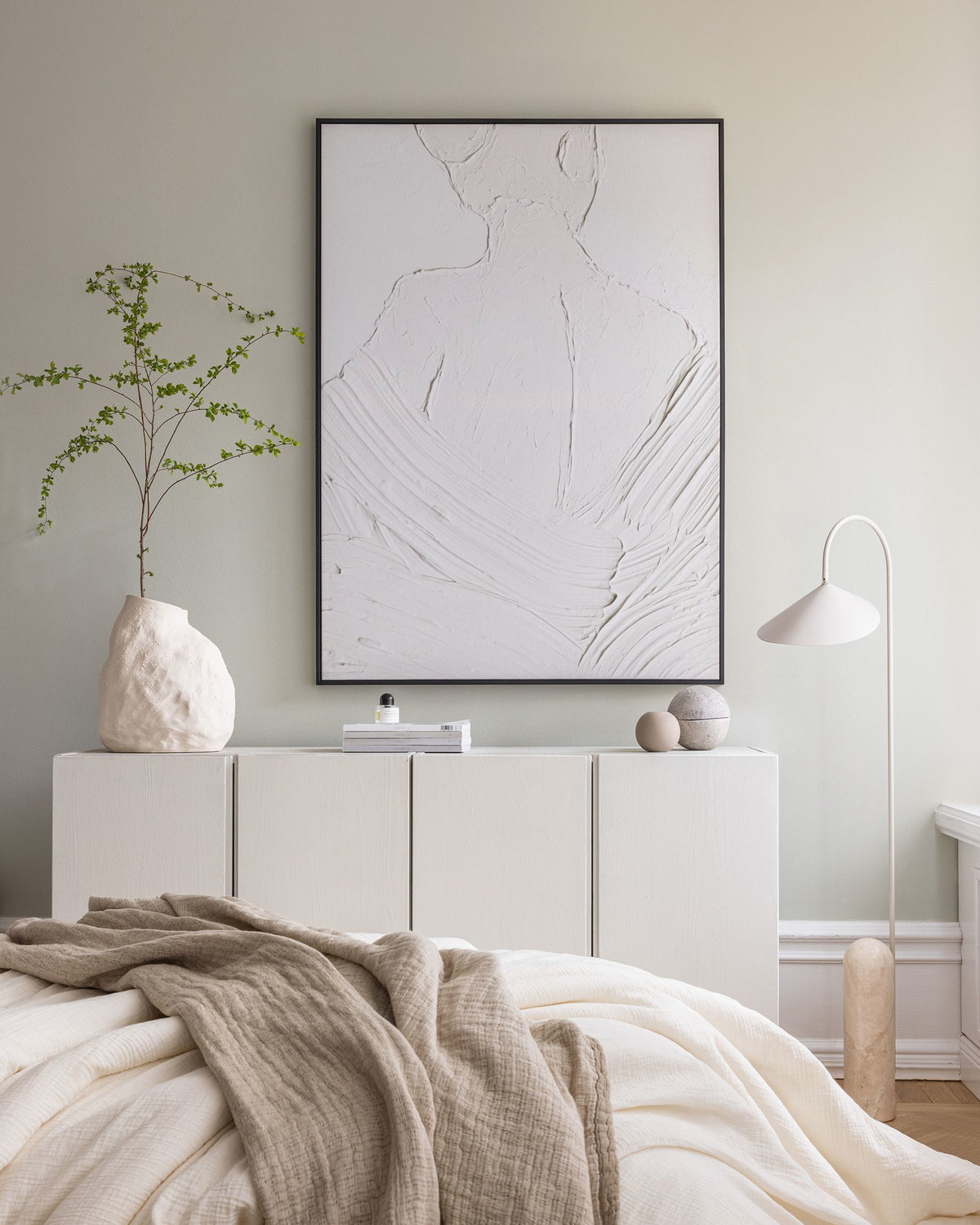 Figurative Texture Canvas print