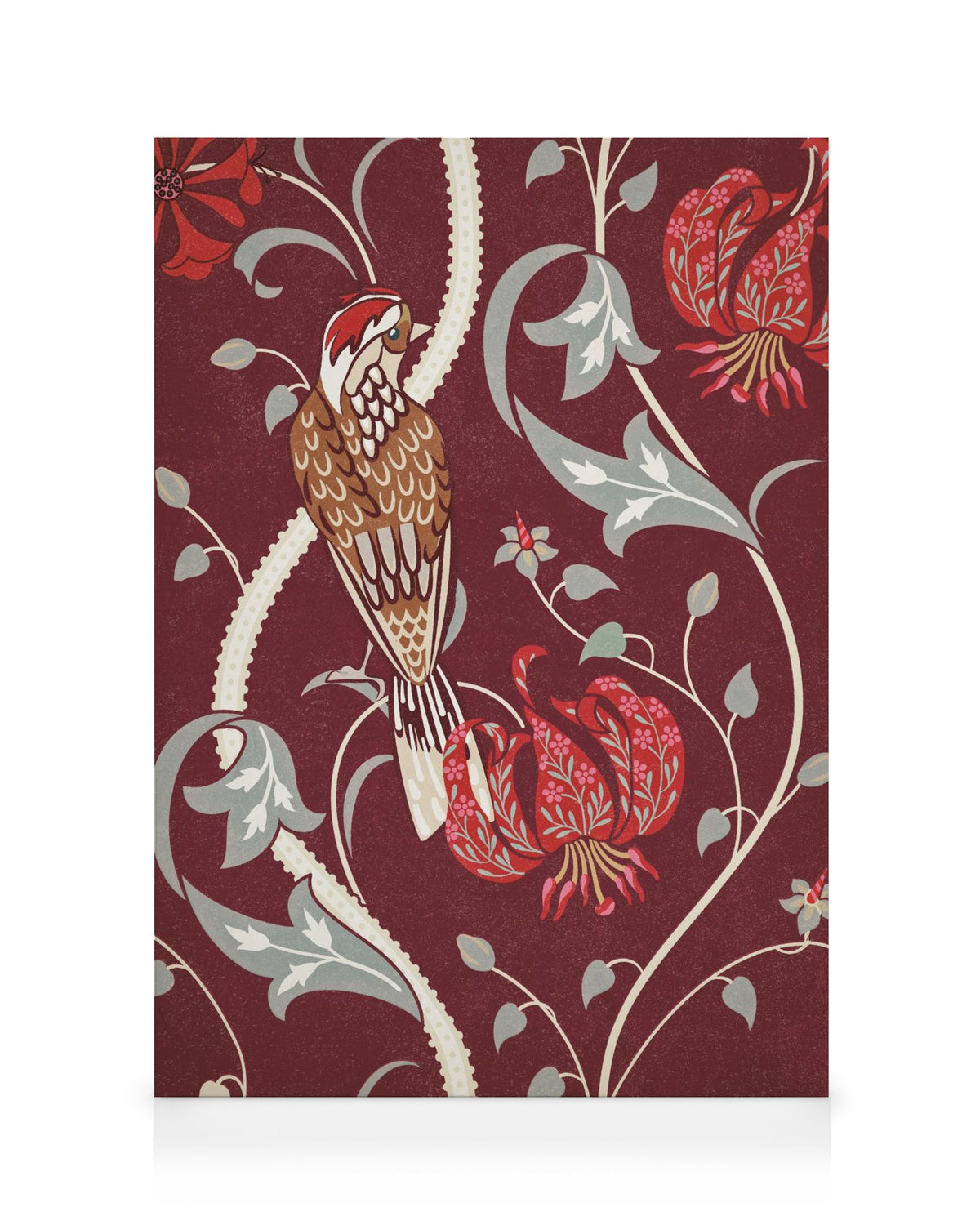 Woodpecker Garden Canvas print