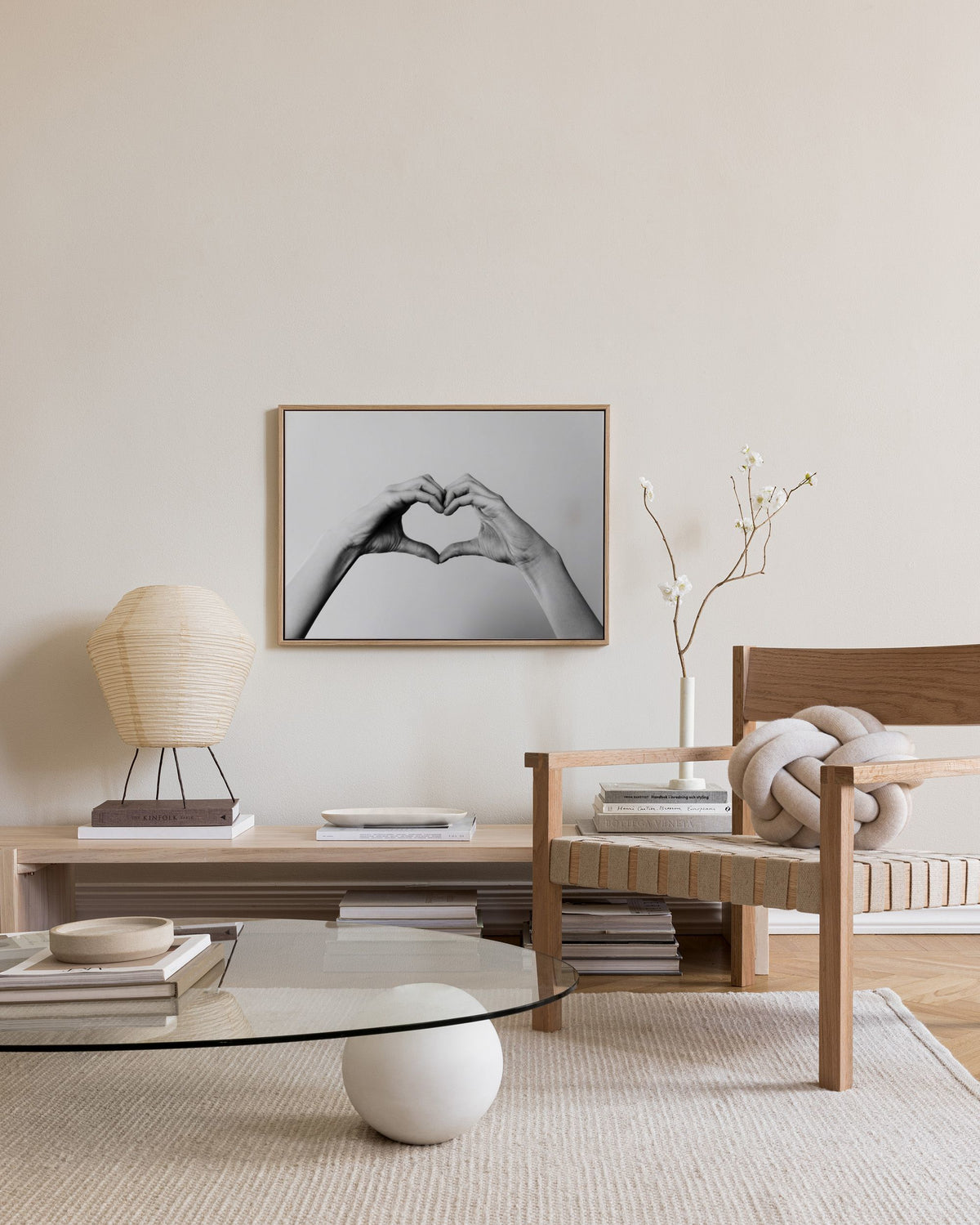 Heart Sign Canvas print