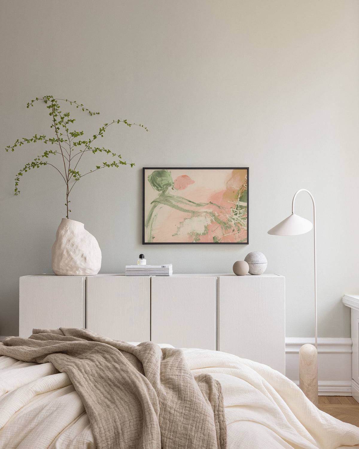 Blush Expression No1 Canvas print