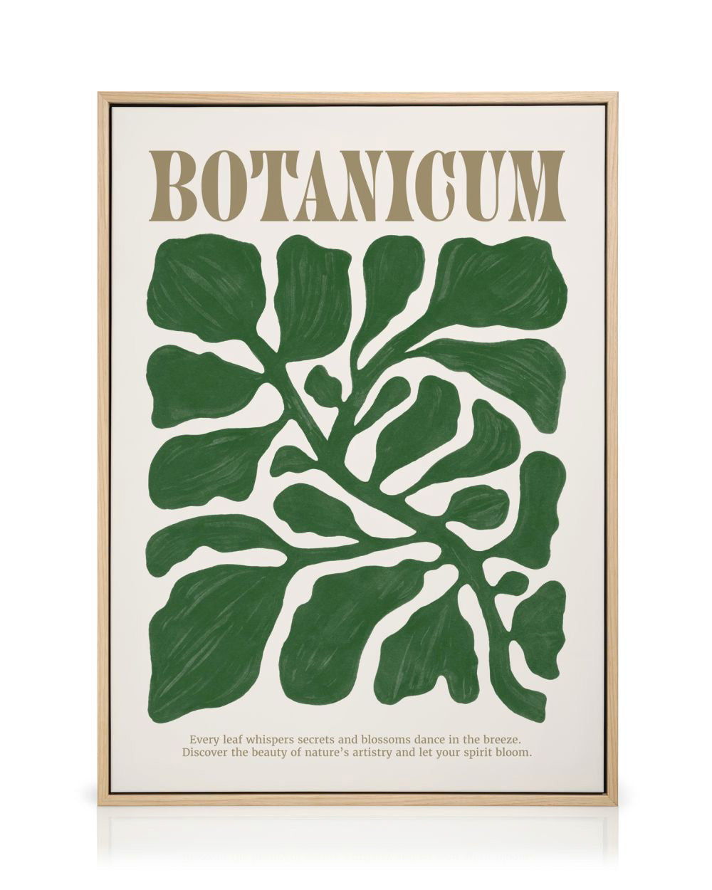 Botanicum Canvas print
