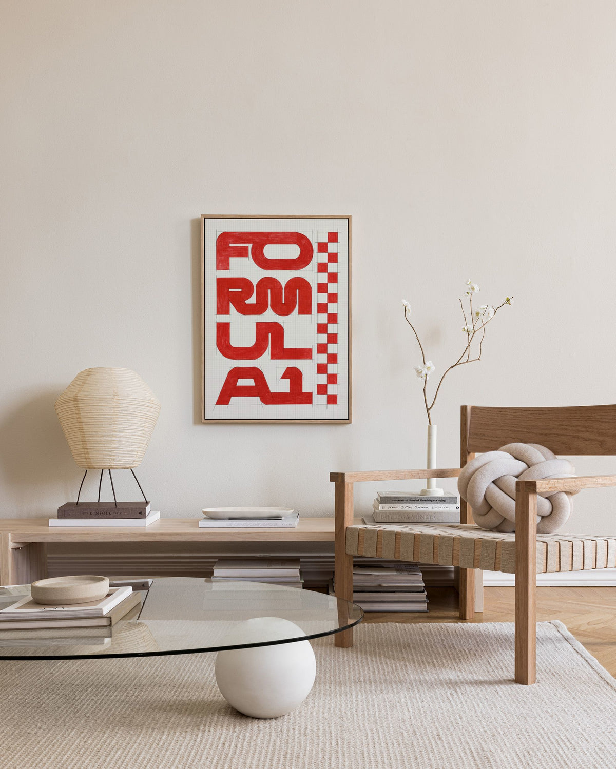 Formula 1 Canvas print