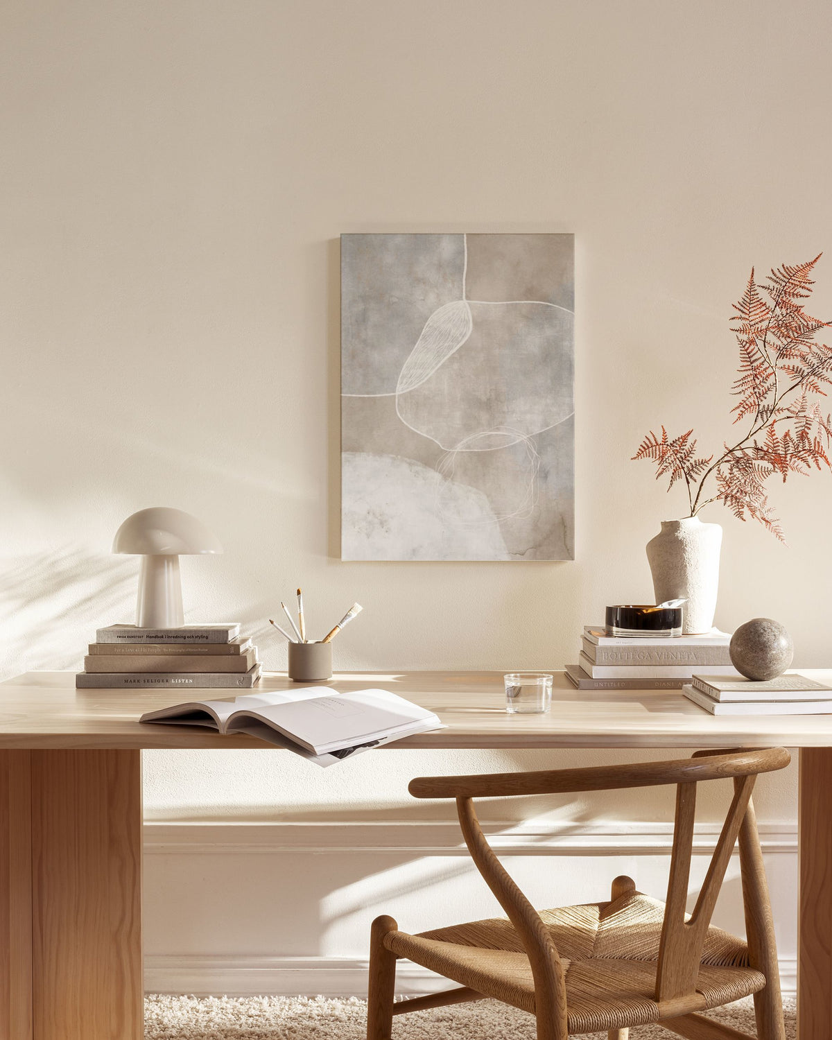 Serene Abstract Canvas print