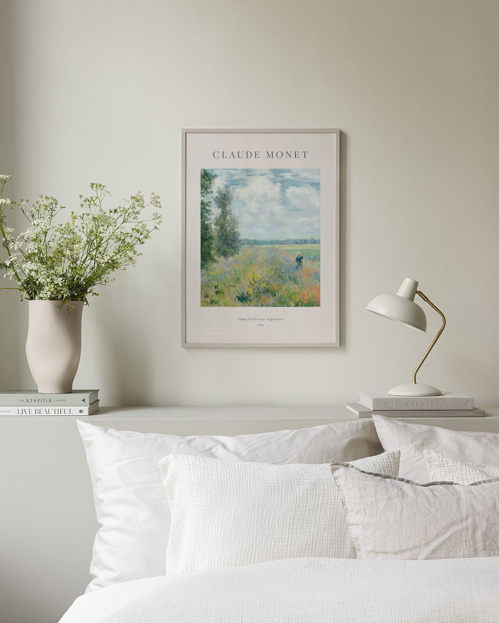 Monet - Poppy Fields near Argenteuil Print