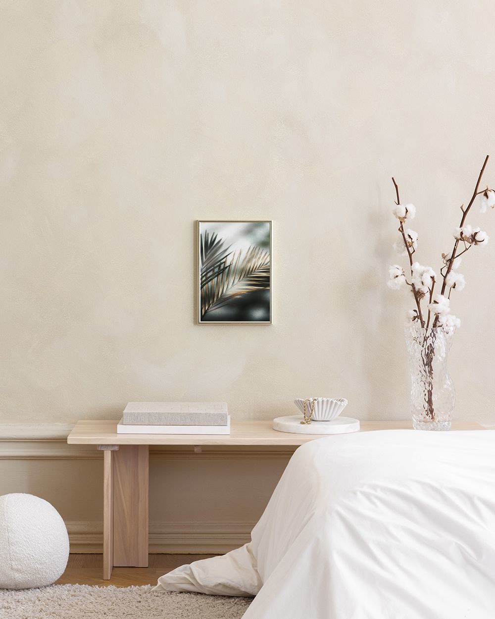 Golden Palm Print