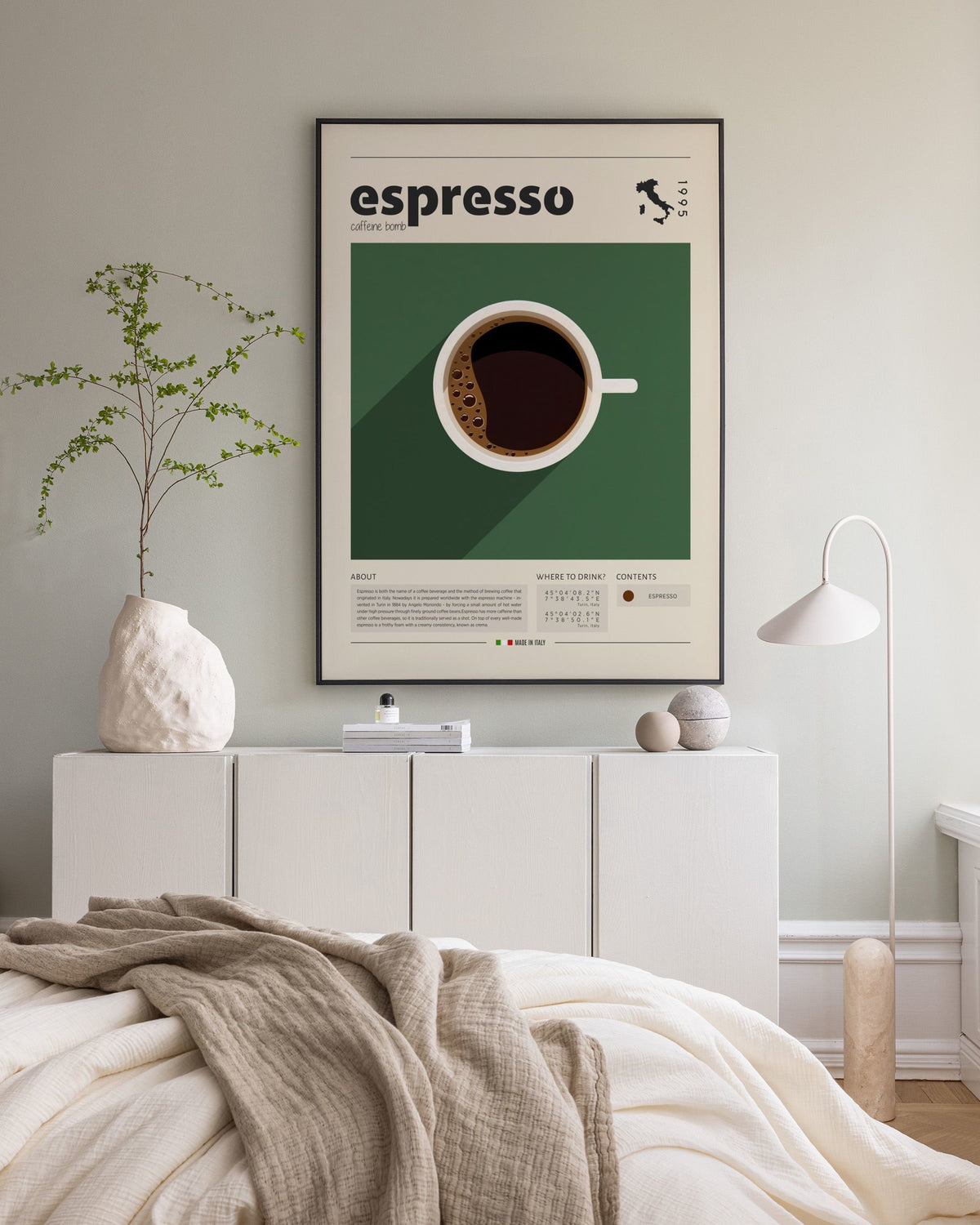 Cup of Espresso Canvas print