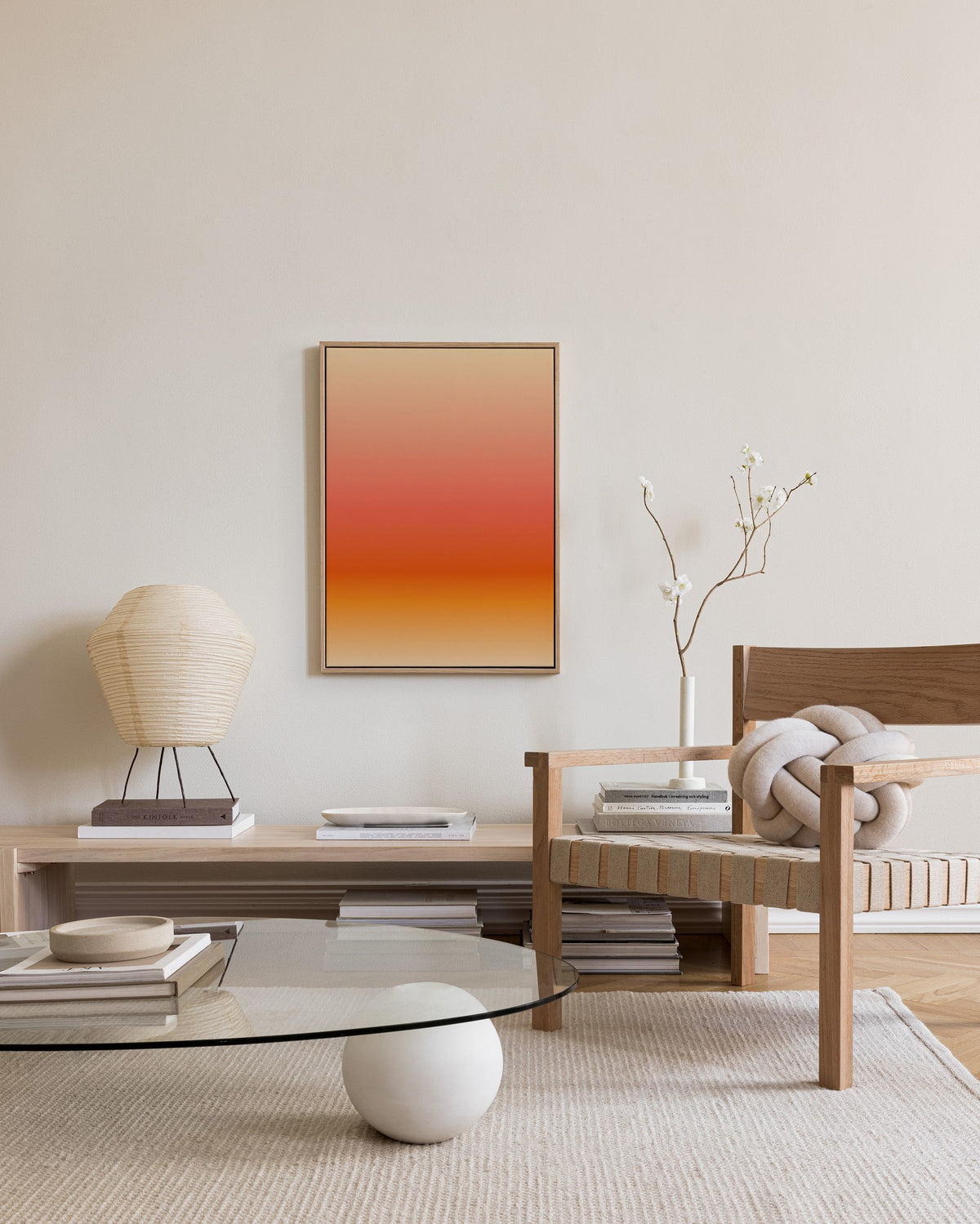 Santa Monica Sunset Canvas print