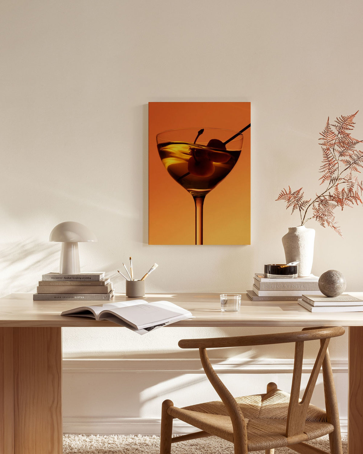 Moody Manhattan Canvas print