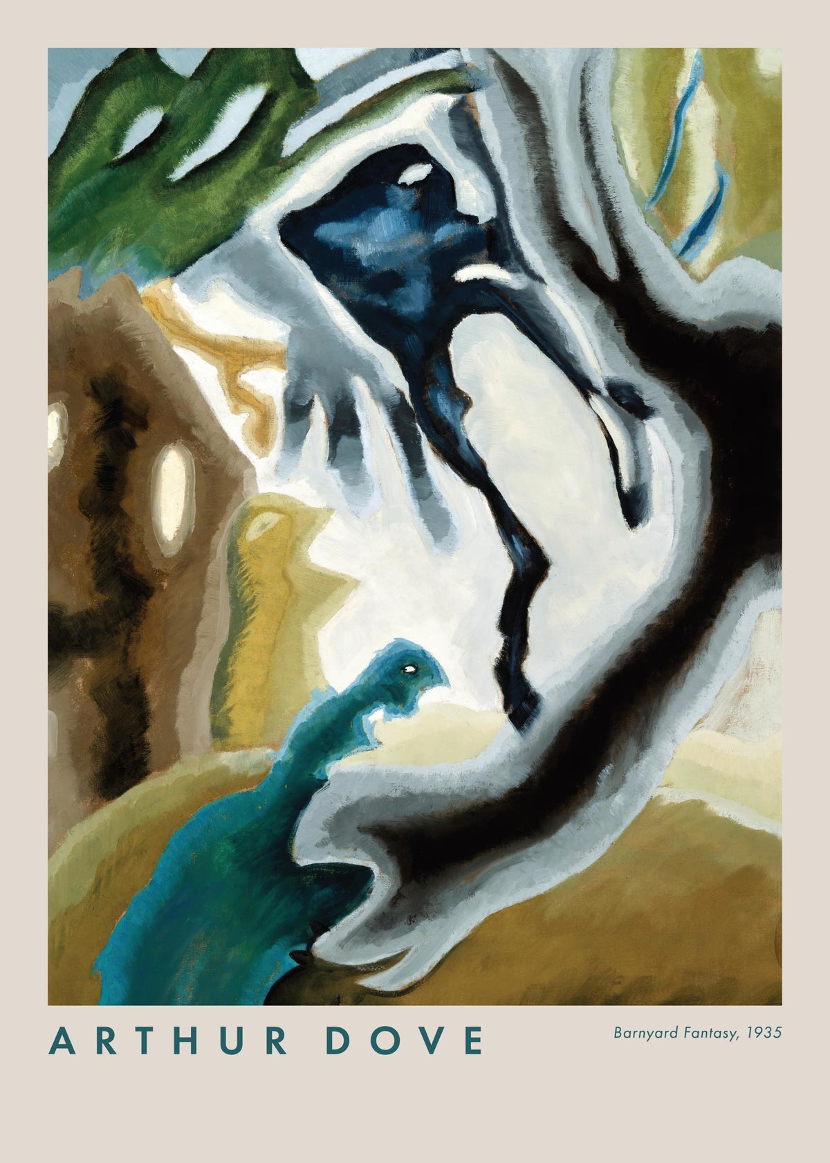 Arthur Dove - Barnyard Fantasy Print