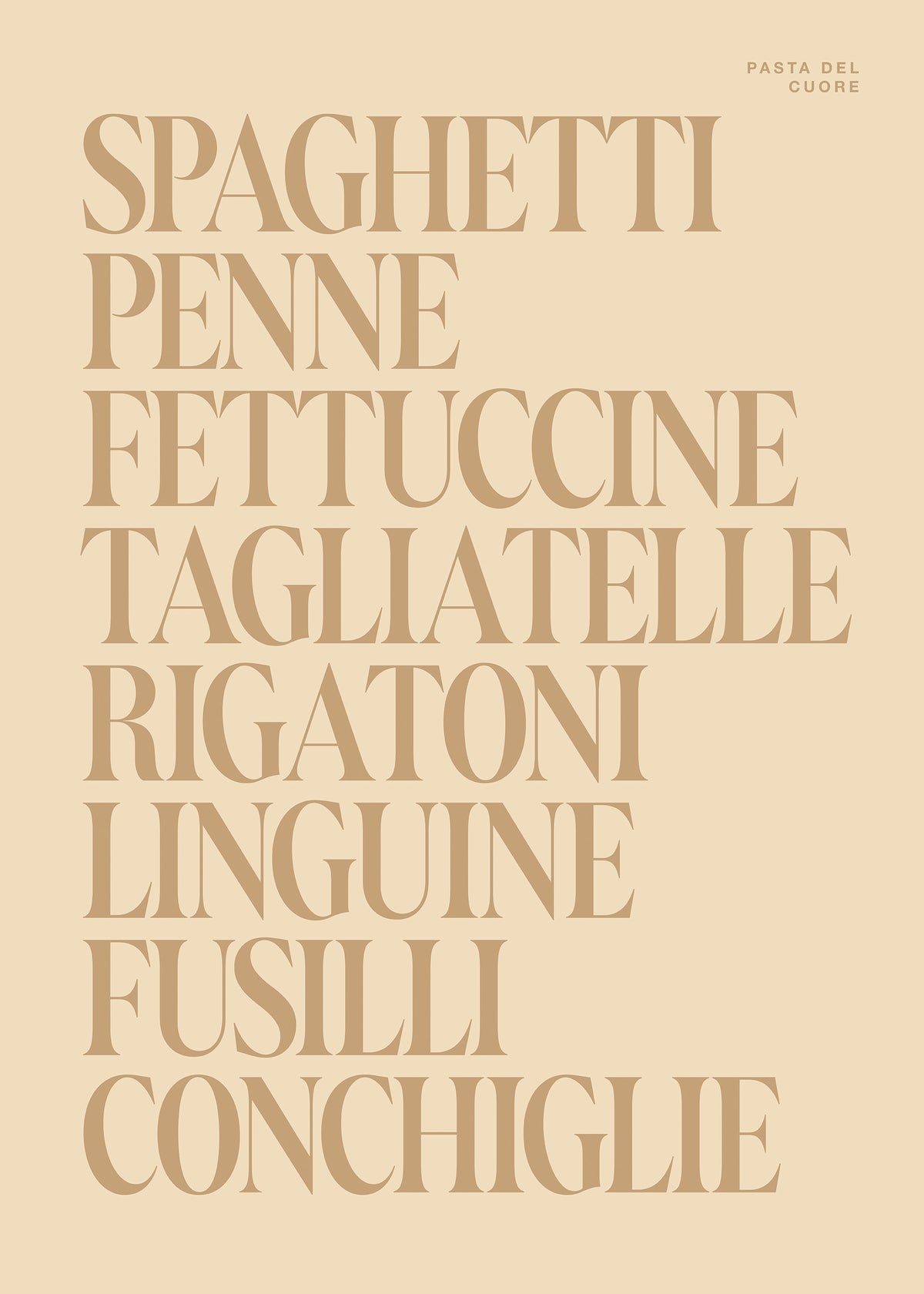 Pasta del Coure Print