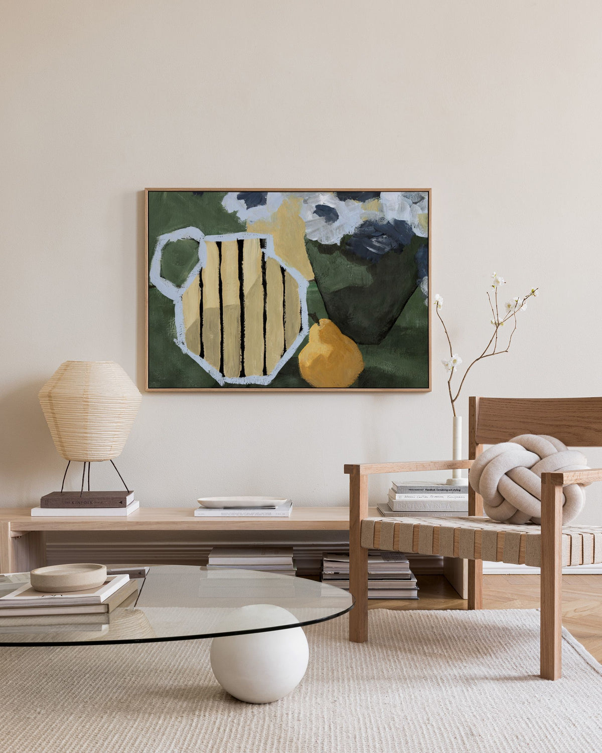 Muted Melody Canvas print