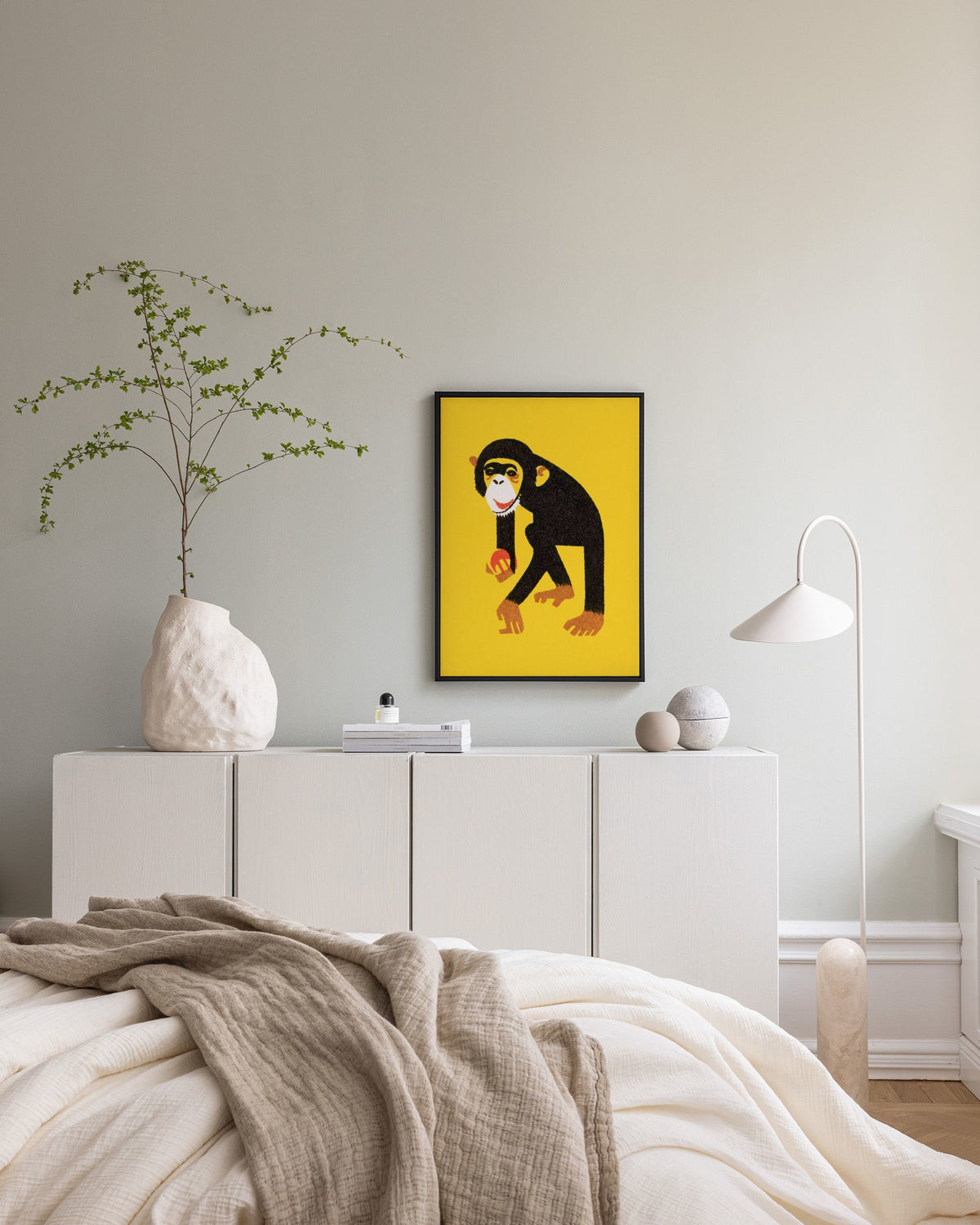 Vintage Monkey Canvas print