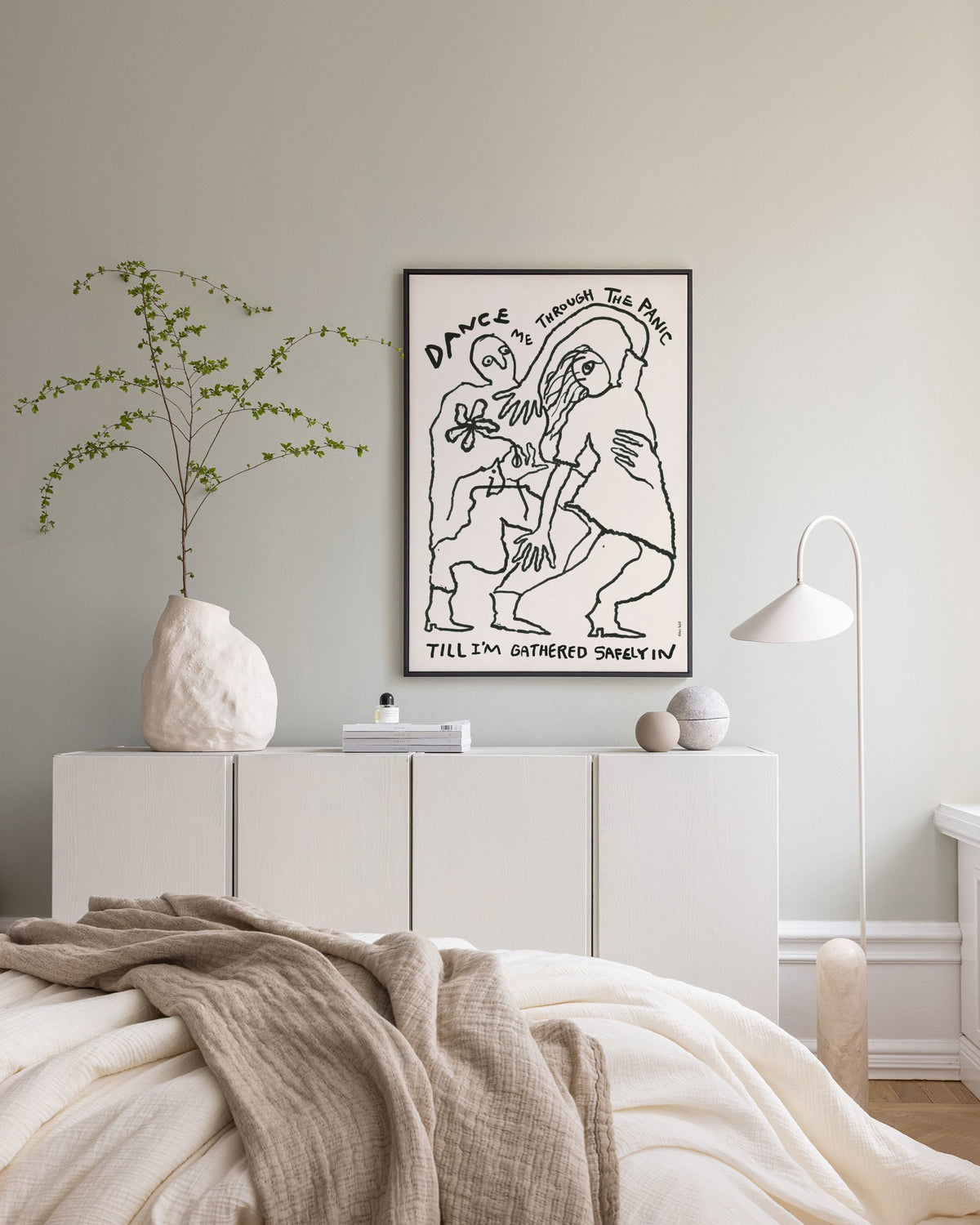 Eden Kalif - Dance Me to the End of Love Canvas print