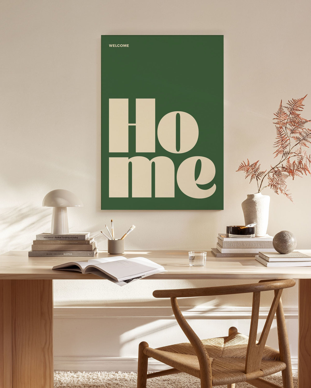 Welcome Home Canvas print