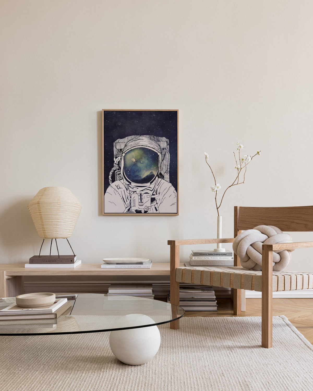 Dreaming of Space Canvas print