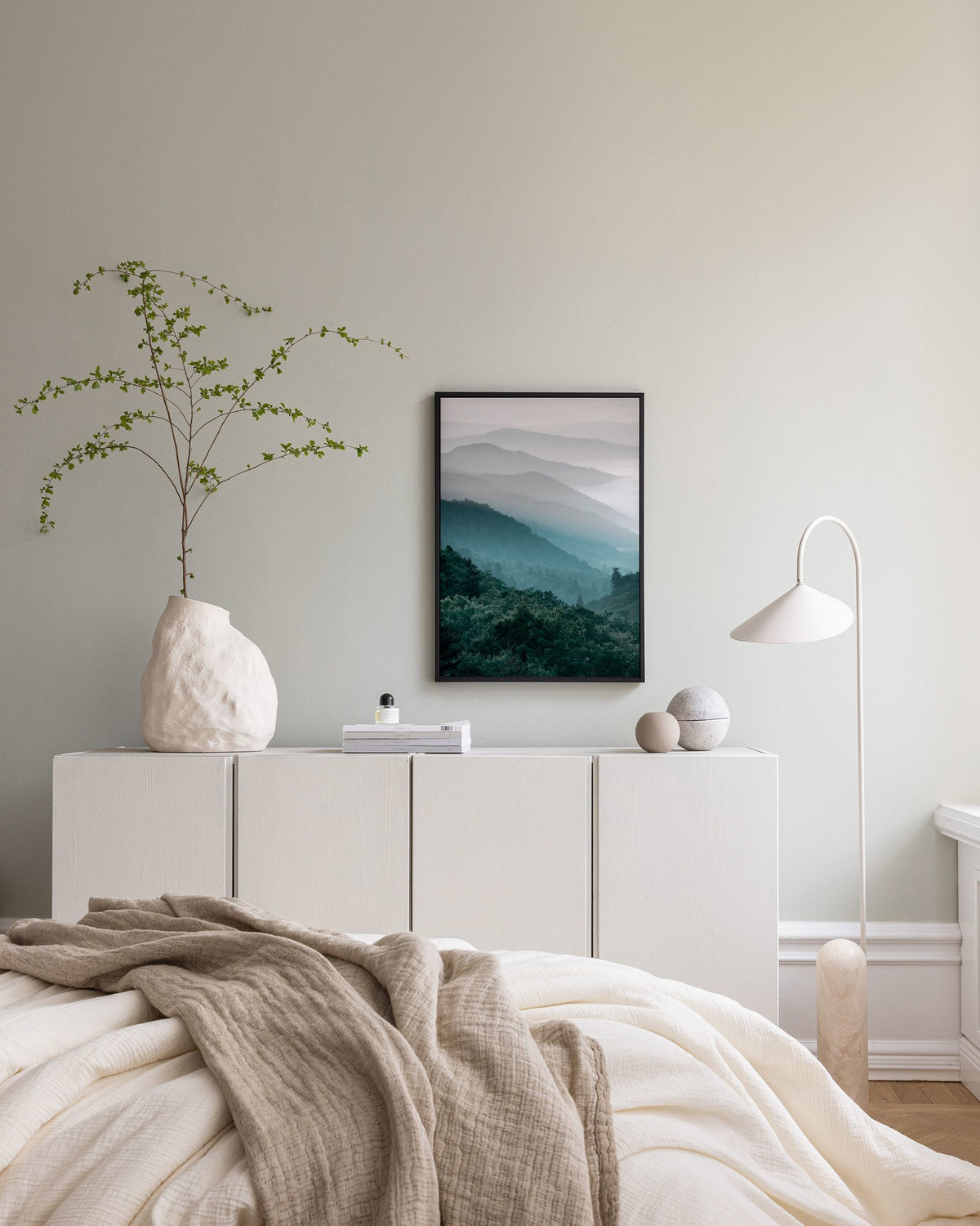 Forest Mountain Canvas print