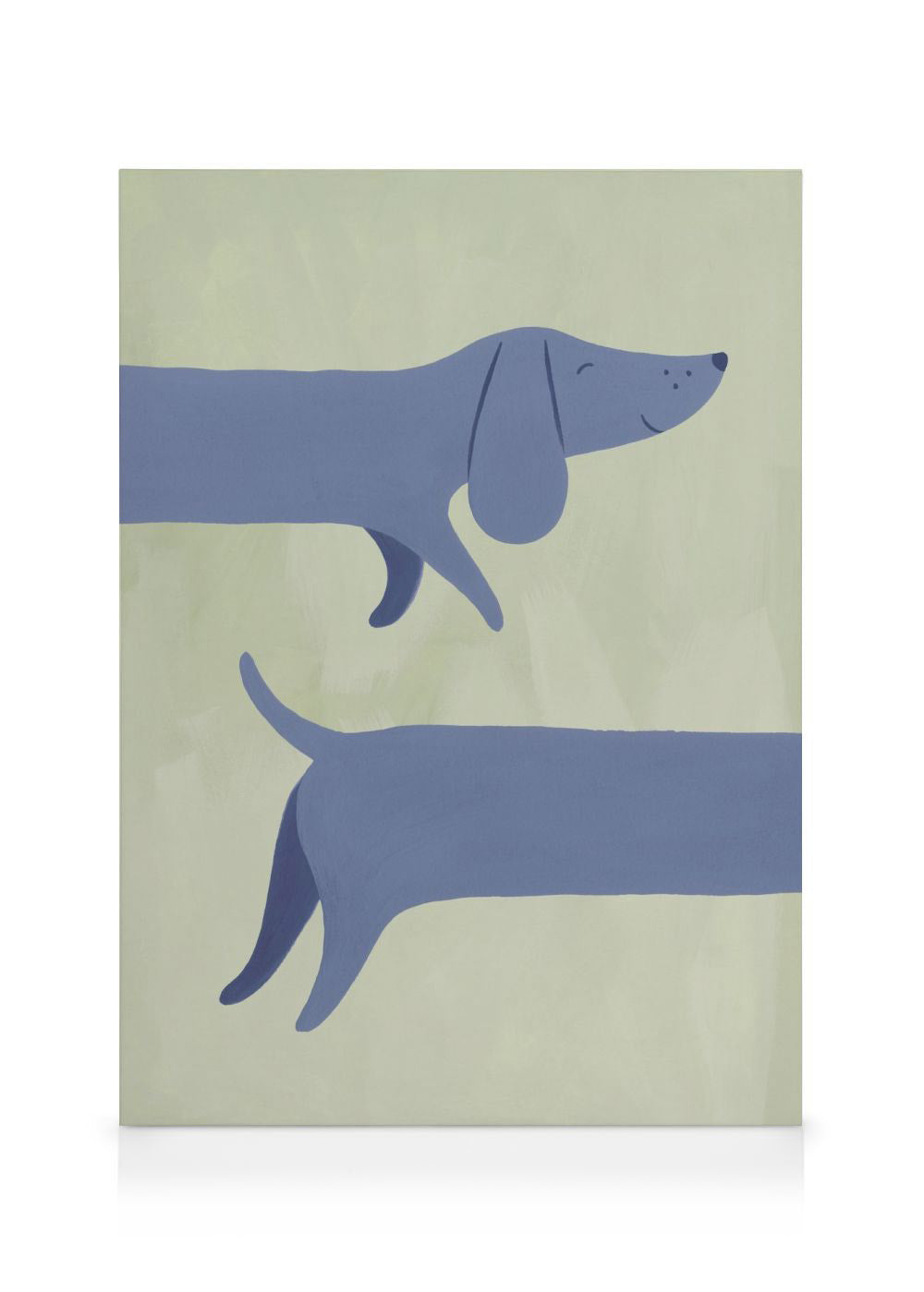 Double Dachshund Canvas print