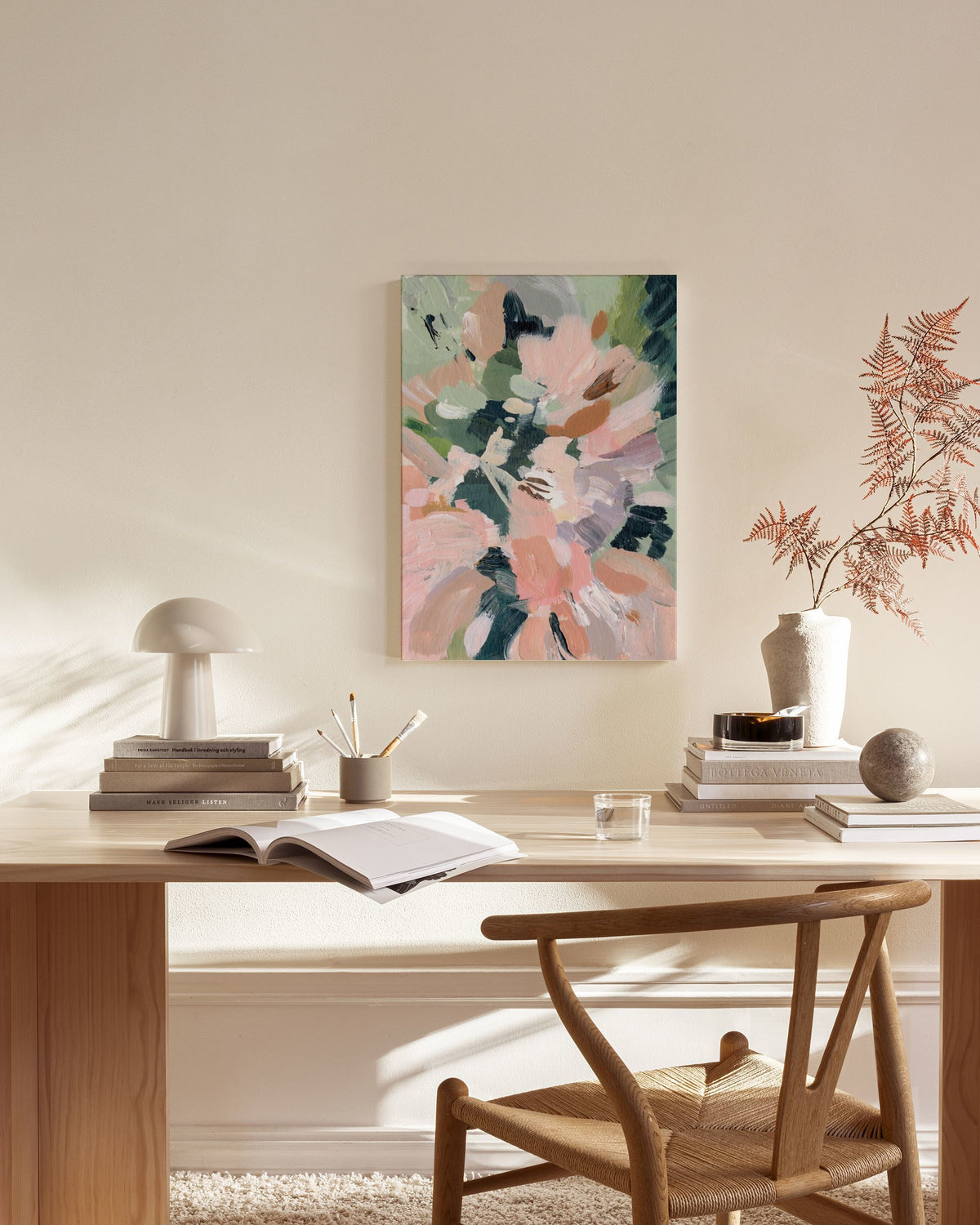 Parterre Fleuri Canvas print