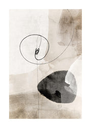 Watercolor Strokes No1 Print