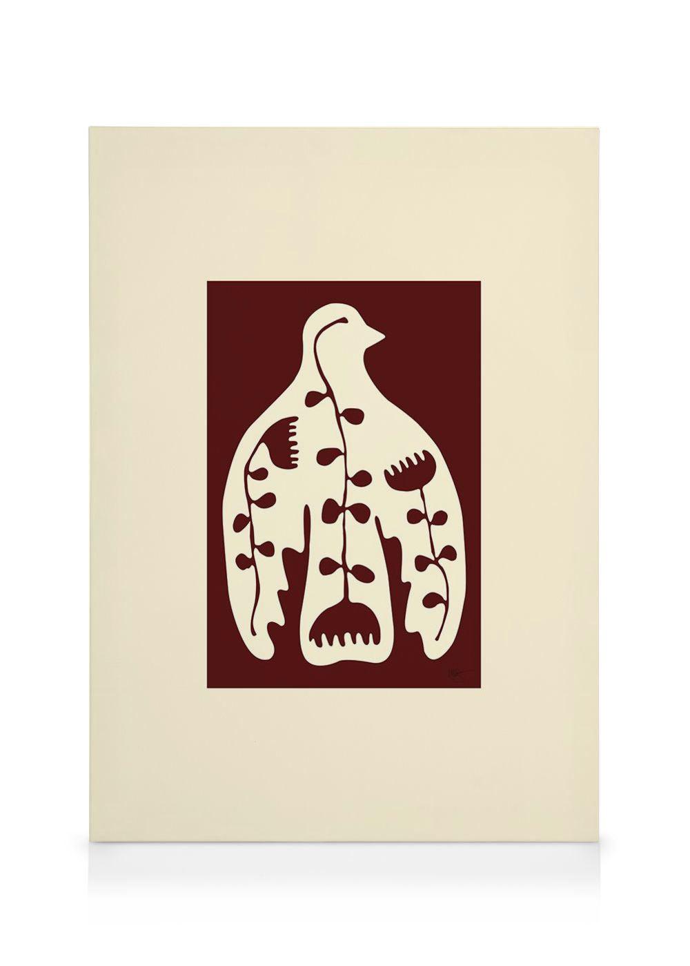 Mie & Him - Birds and Flowers Canvas print