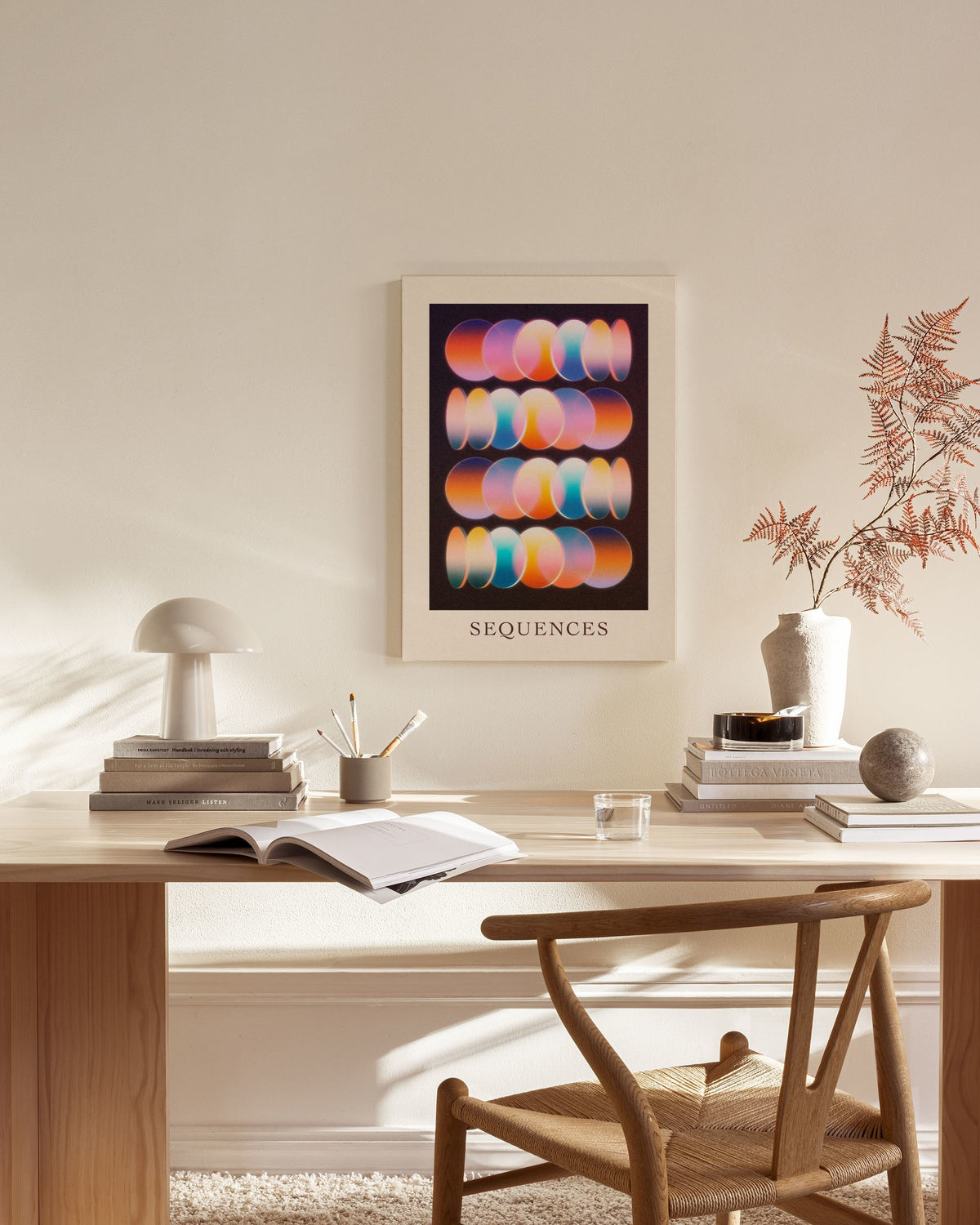 Sequences Canvas print