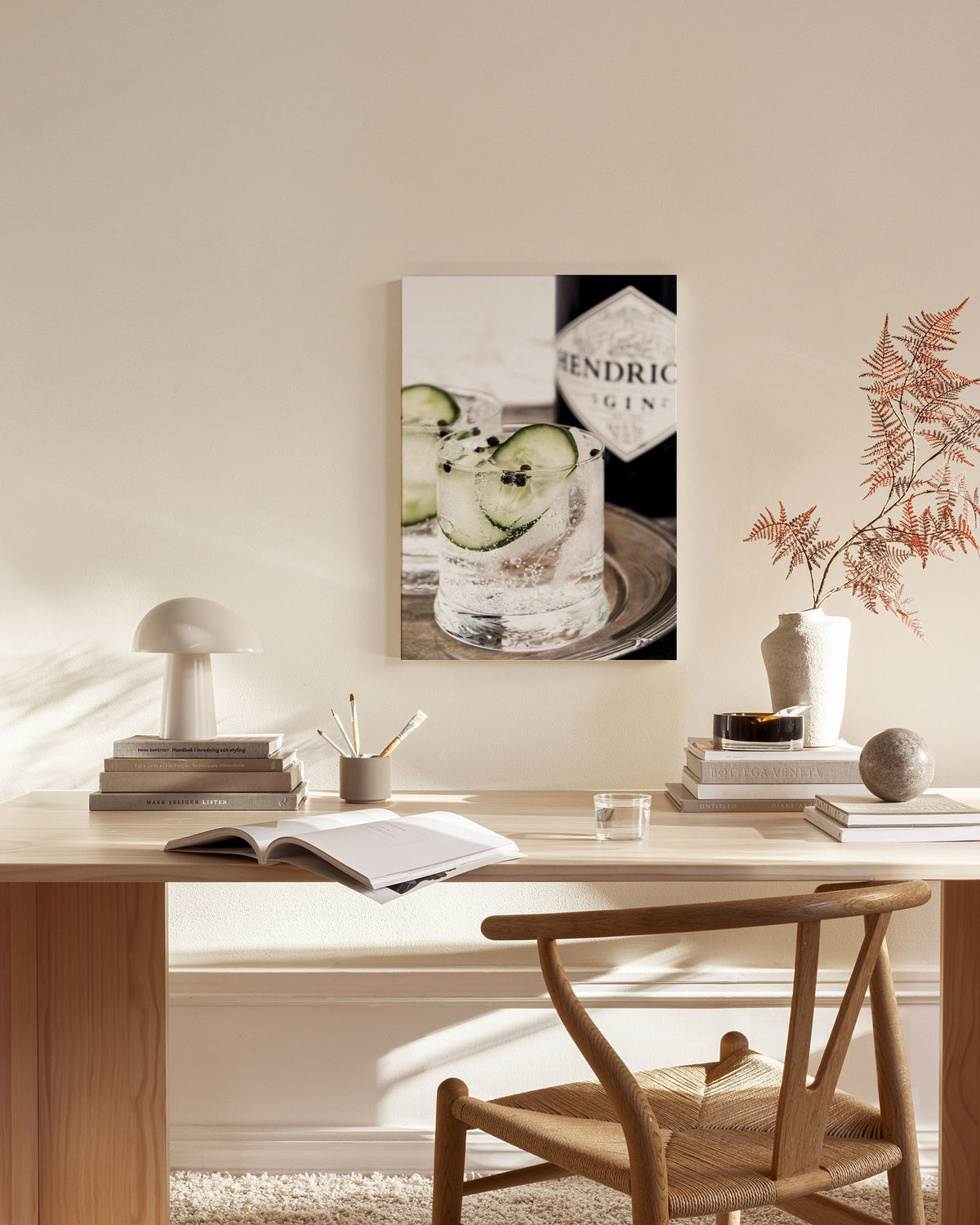Gin & Tonic Drink Canvas print
