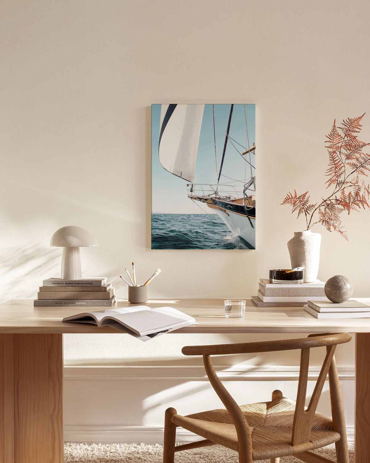 Sail the Sea Canvas print