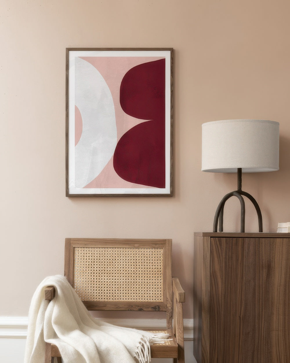 Asymmetrical Shapes No1 Print