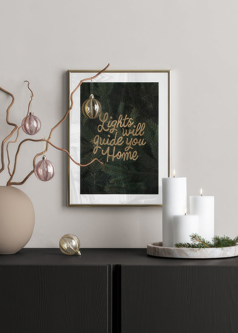 Lights Will Guide You Home Print