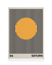 Saturn Space Canvas print