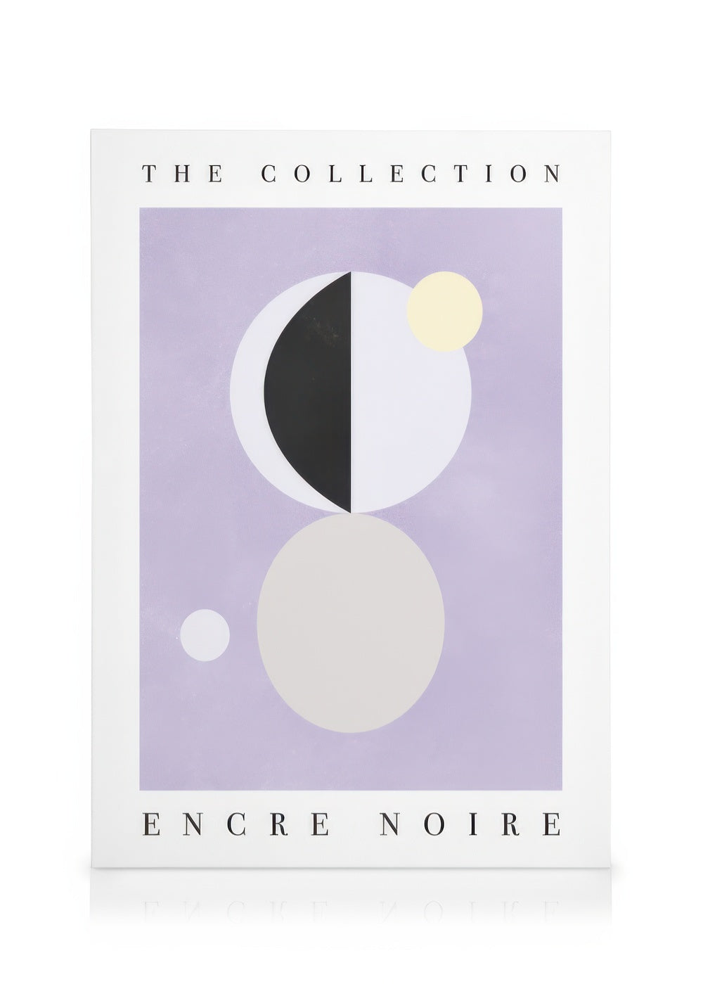 Encre Noire No1 Canvas print