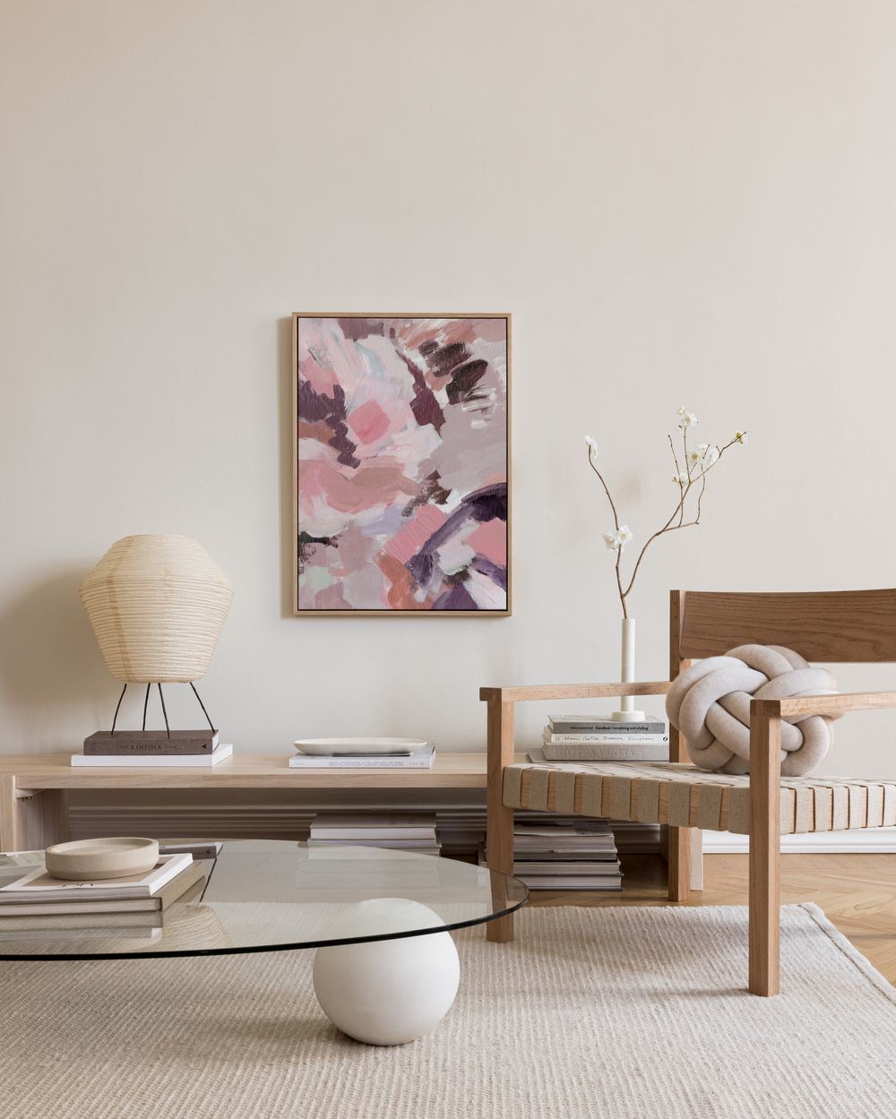 Le Jardin No14 Canvas print