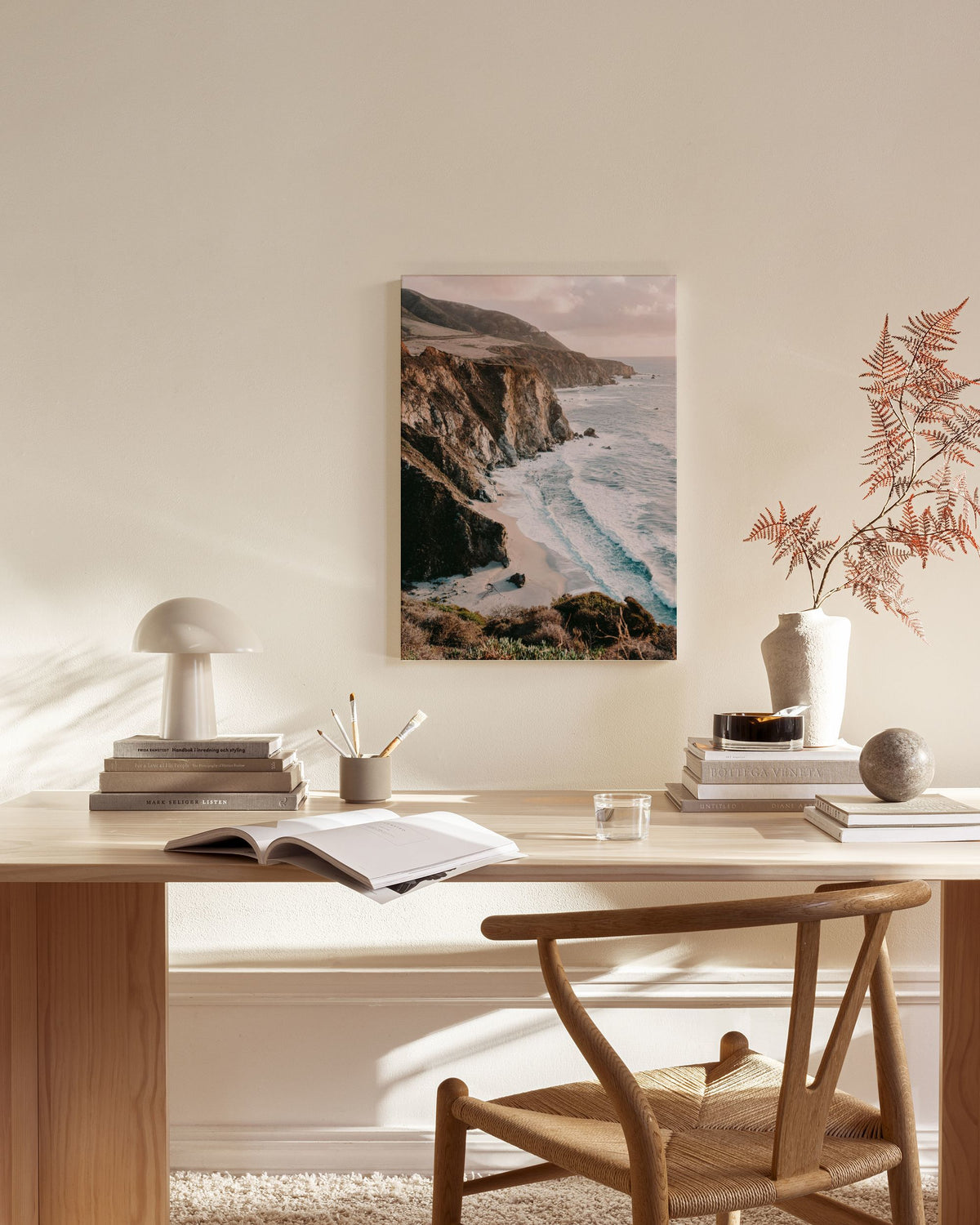 Big Sur Coastline Canvas print