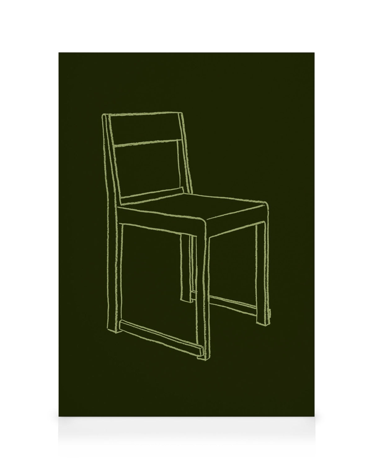 Chair Illustration Canvas print