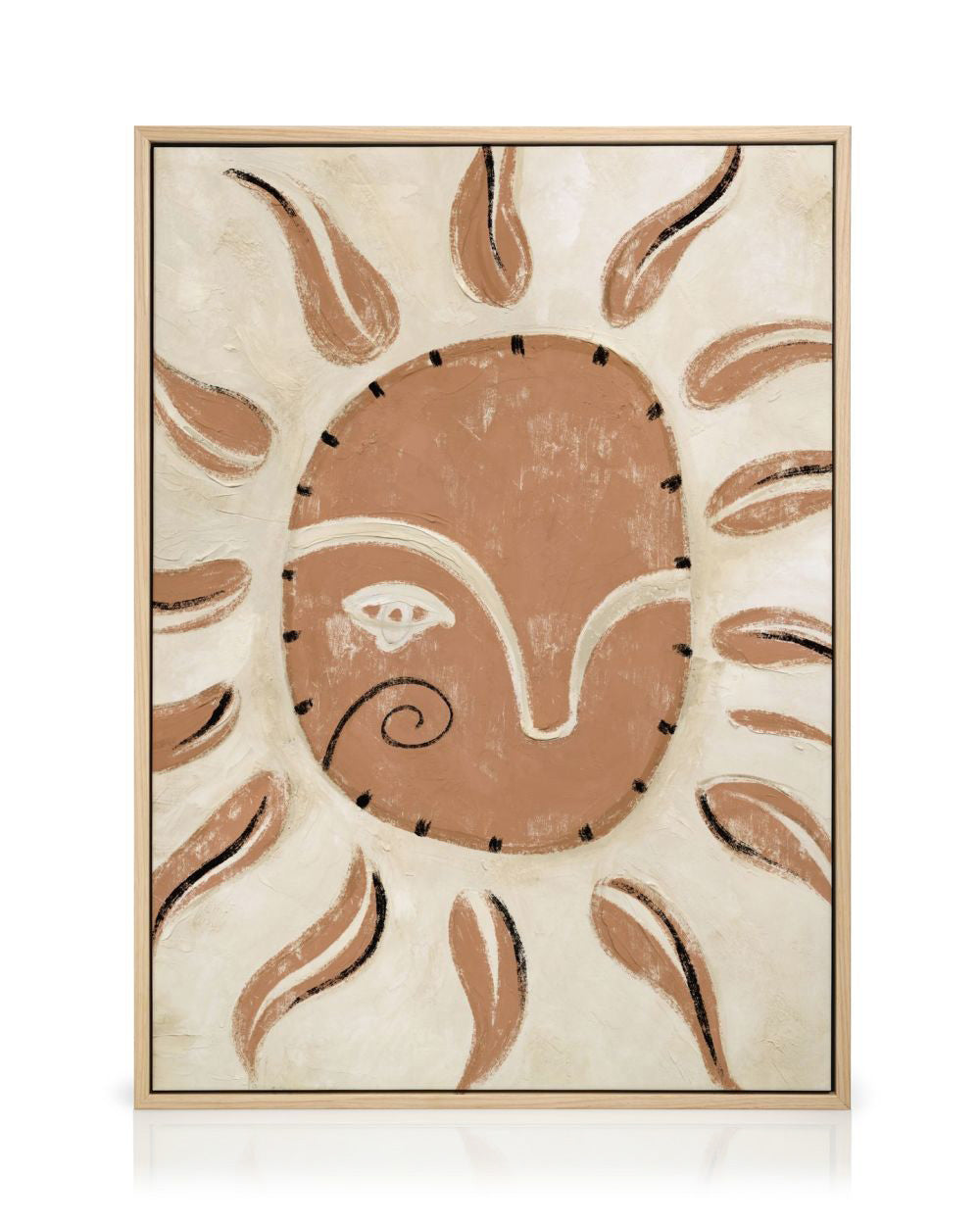 Eye of the Sun Canvas print