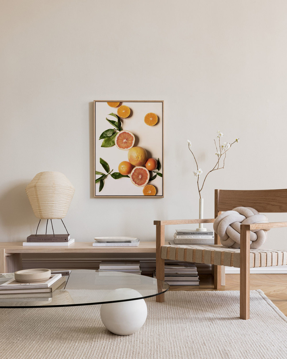 Fresh Citrus No1 Canvas print