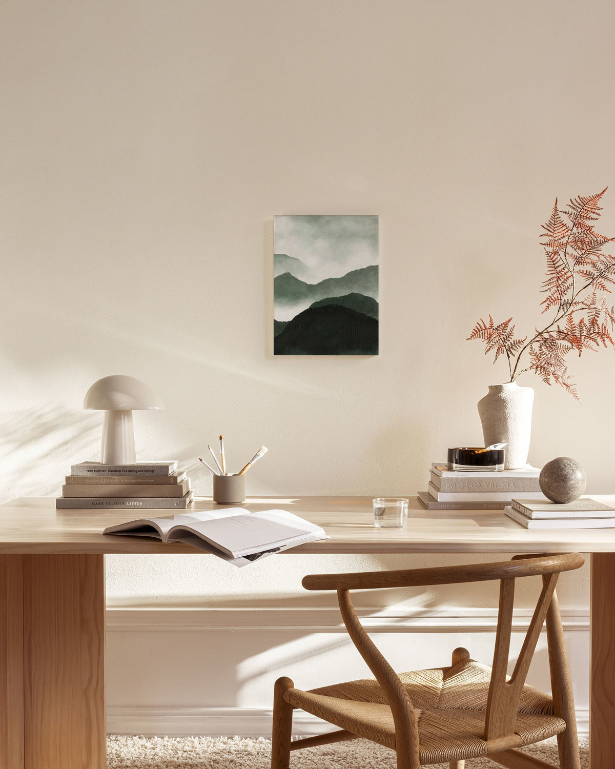 Mistscape No3 Canvas print
