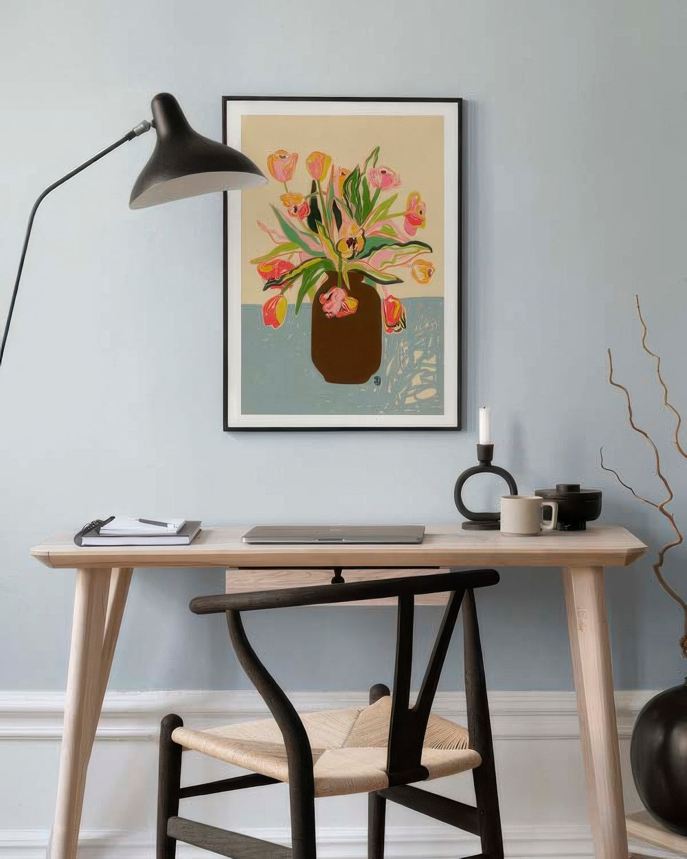 Sandra Poliakov - Tulip Vase Print