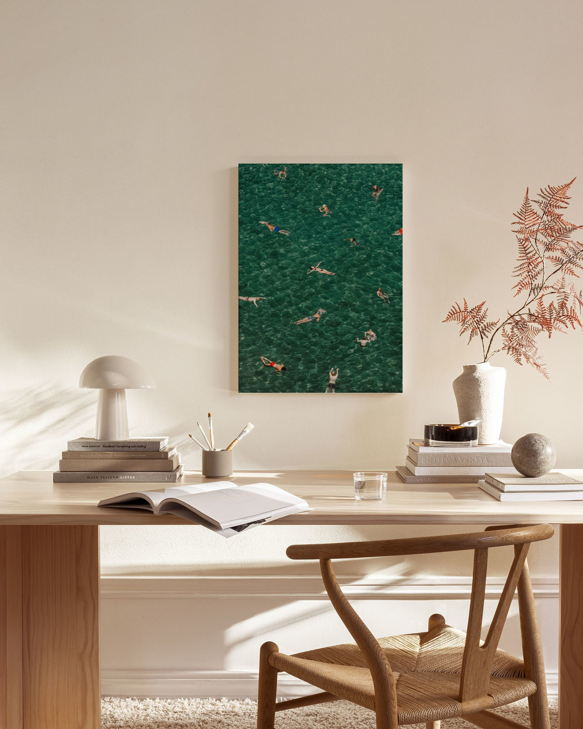 Mediterranean Mingle Canvas print