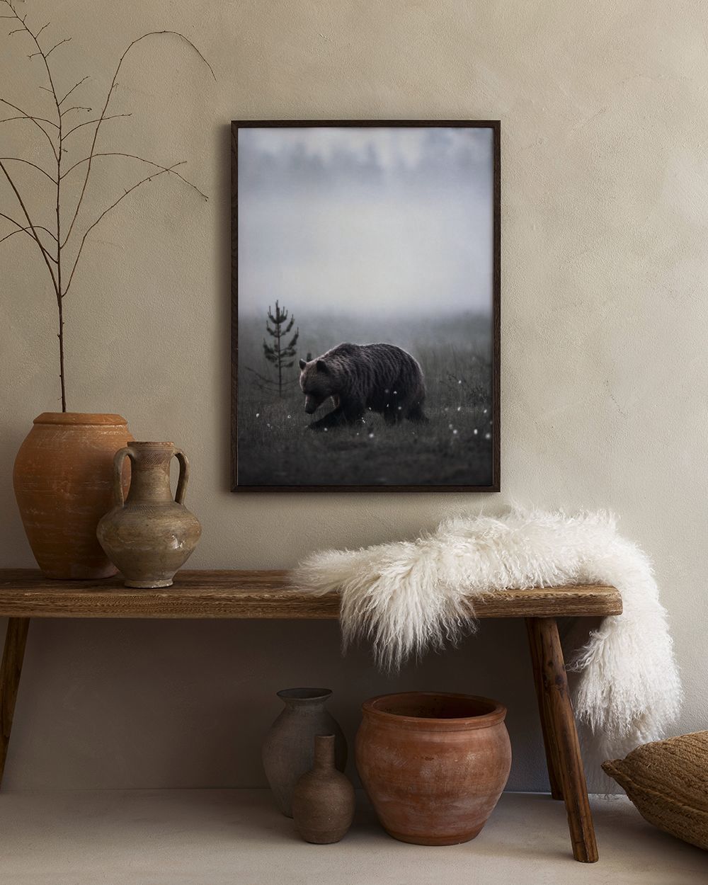 Meadow Bear Print